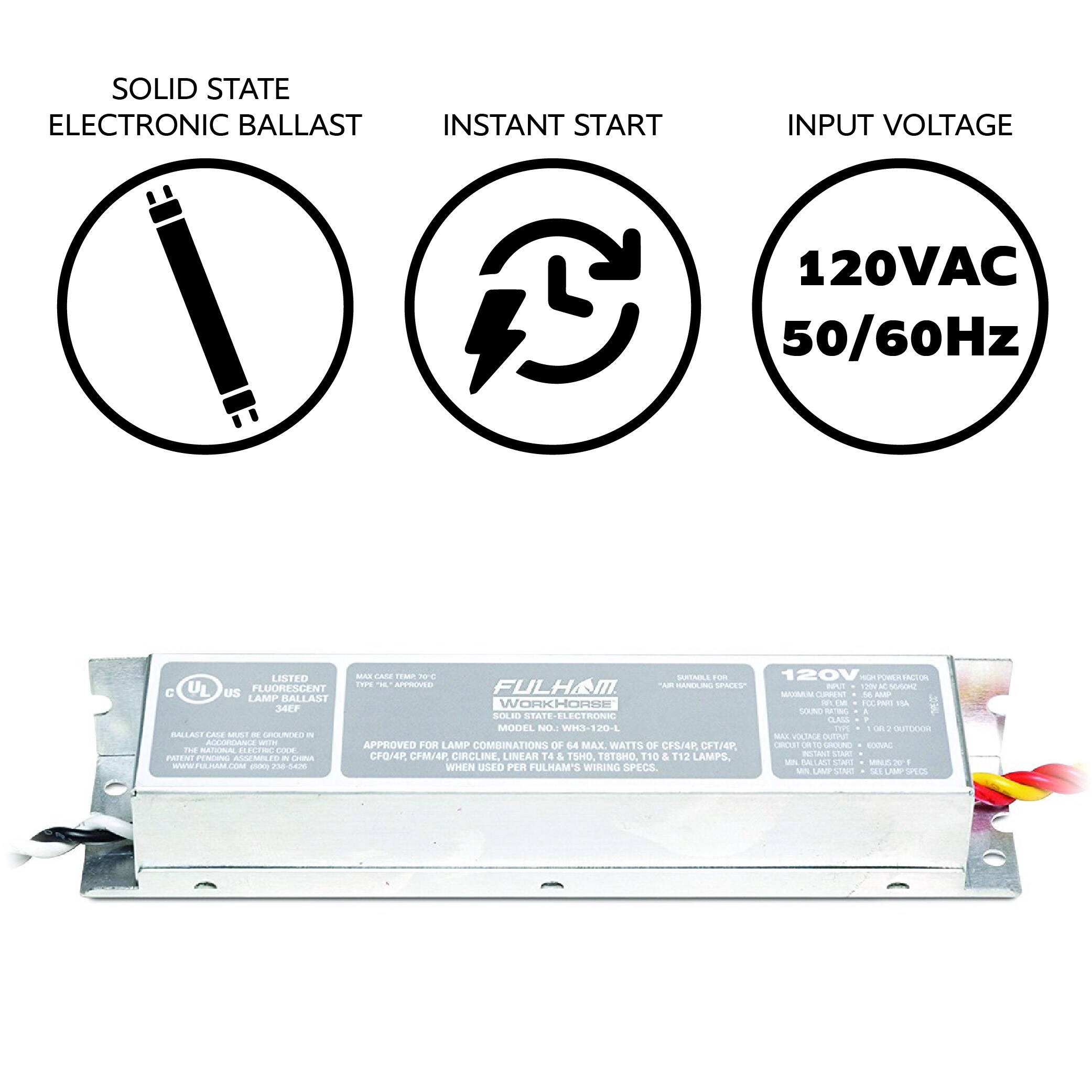 Fulham WH3-120-L Fluorescent-Lighting-Ballasts - View #4