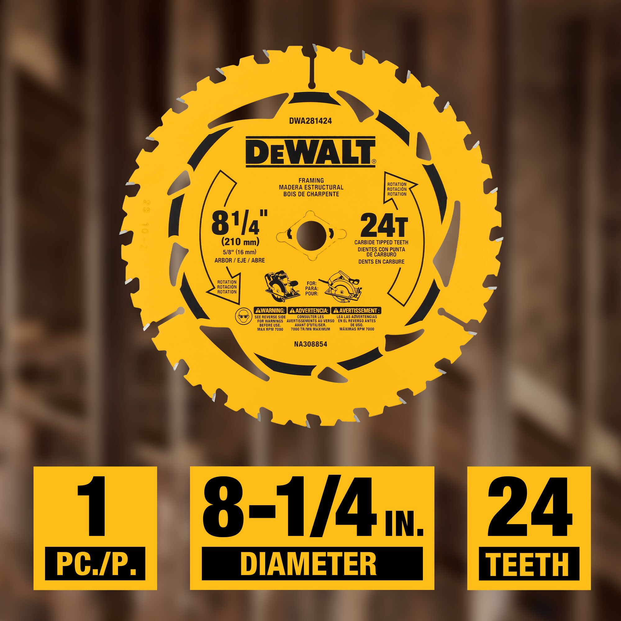 DEWALT DWA281424 Circular-Saw-Blades - View #3