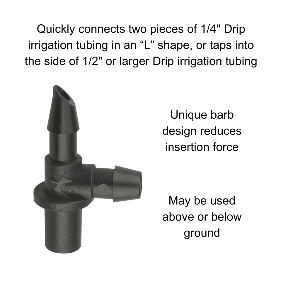 Rain Bird BE25-10SX Drip-Irrigation-Fittings - View #2