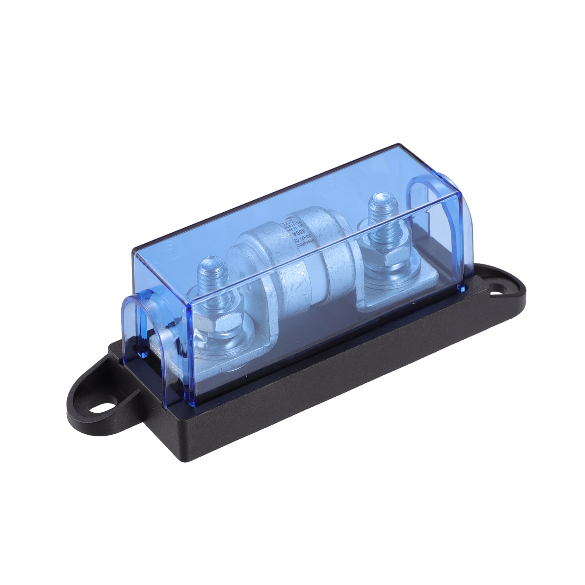 Unique Bargains 250V Fuse Block Class t Fuse Holder with 400 AMP Fuse DC250V Fuse Block 400A Class t Fuse Holder for Inverters and Car Stereos High Power Appliances in RVs Boats Cars Trucks