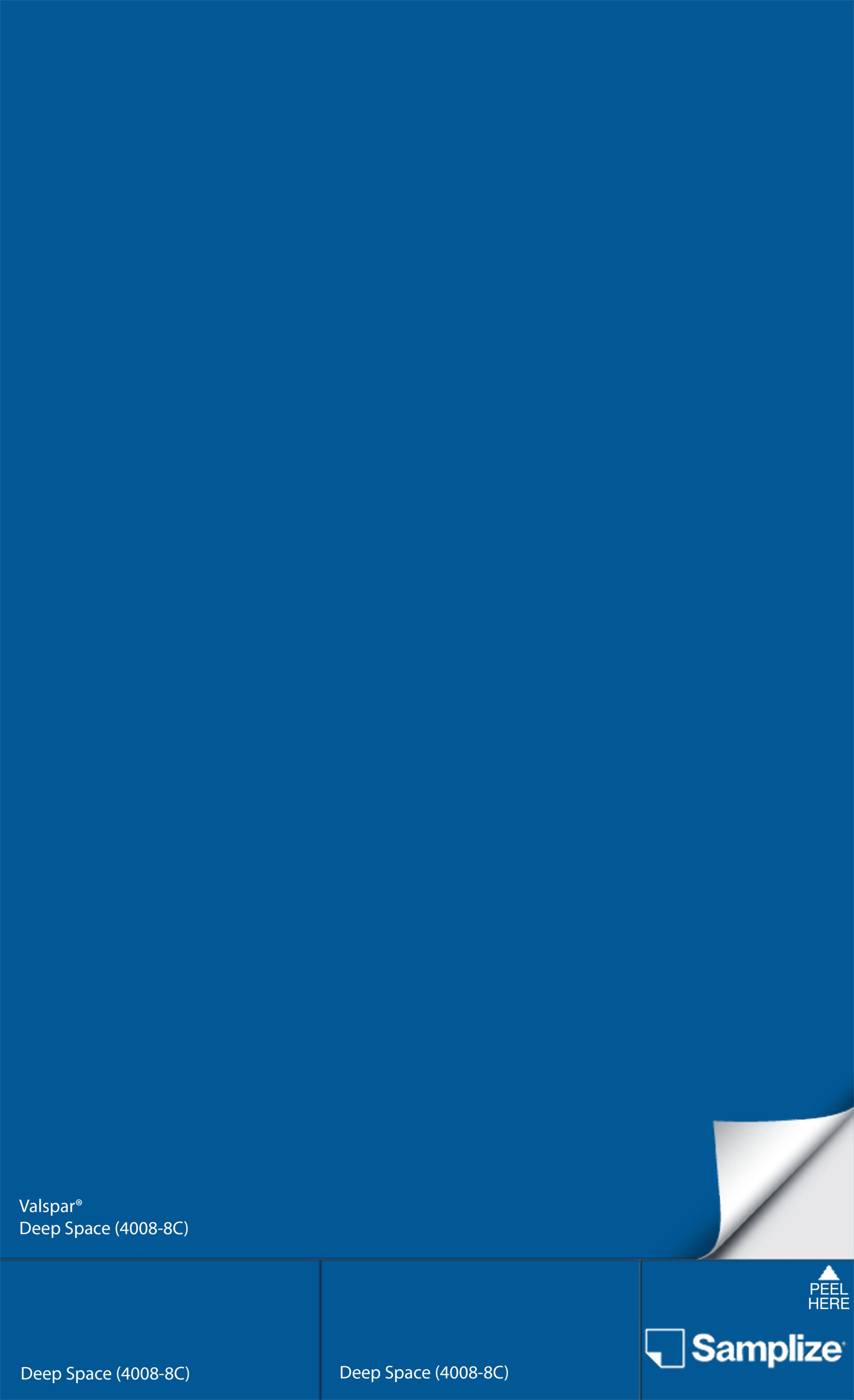 Samplize V-(4008-8C)-12 Valspar Deep Space 4008-8c Peel and Stick Paint Sample (9-in x 14-3/4-in)