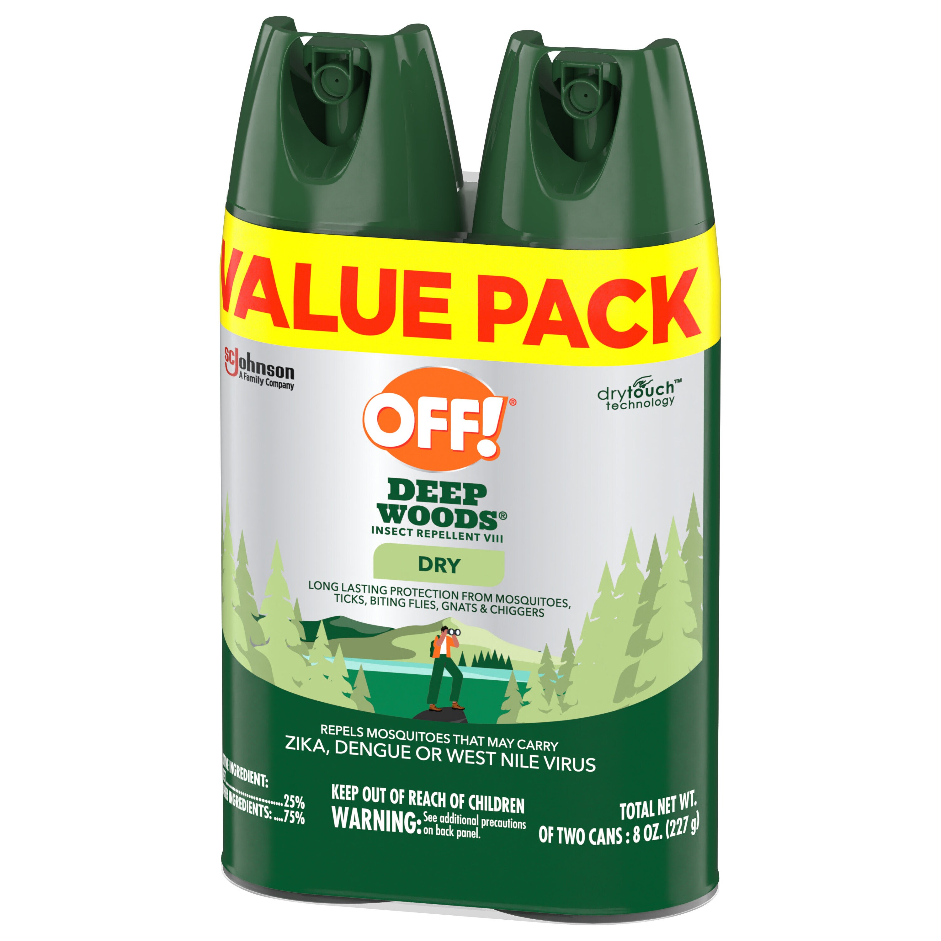 Off! 4-oz Deep Woods All Purpose Outdoor Bug Spray in the Insect Repellents  department at