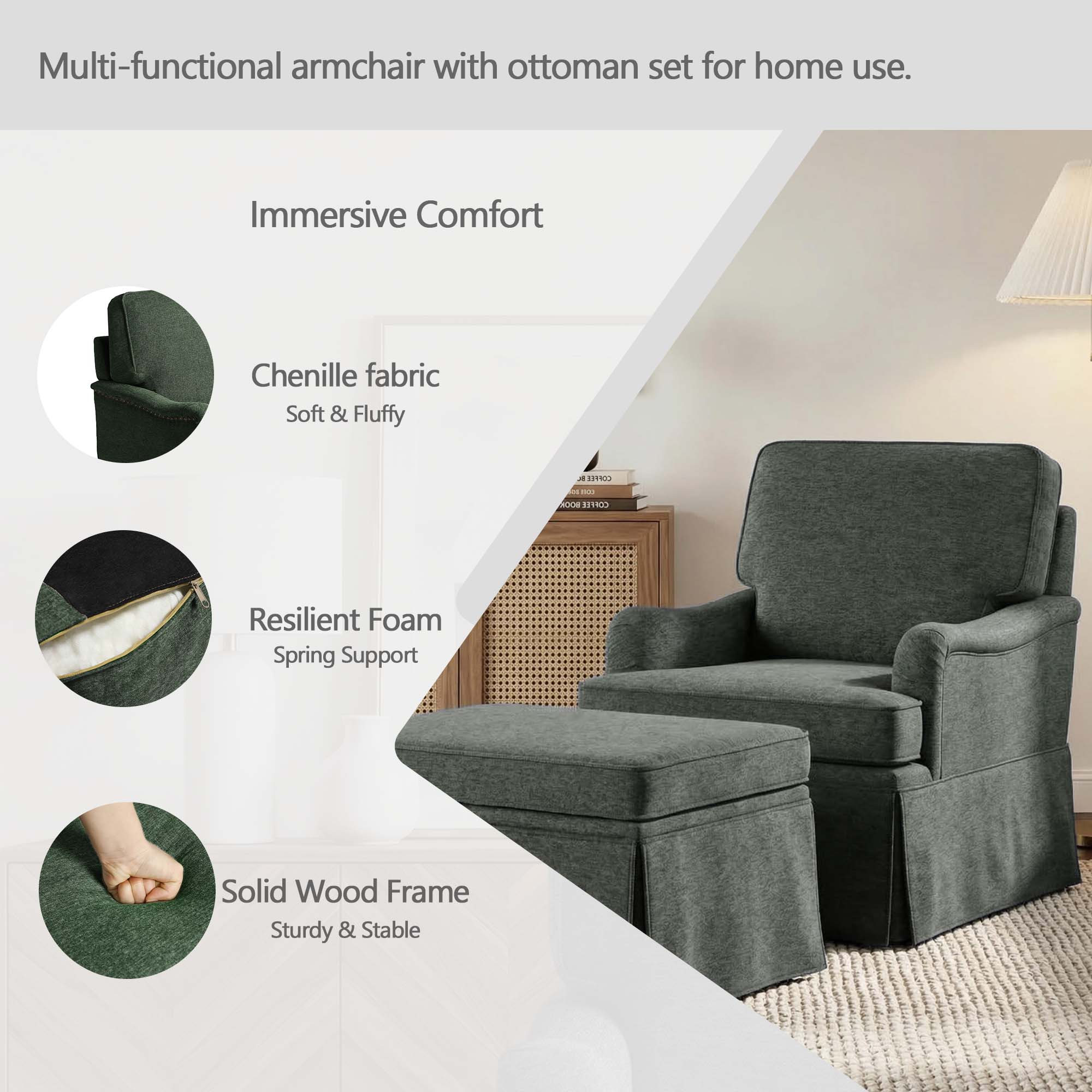 Dreamsidea LS-CH0073S-C-GR-AO Living-Room-Sets - View #5