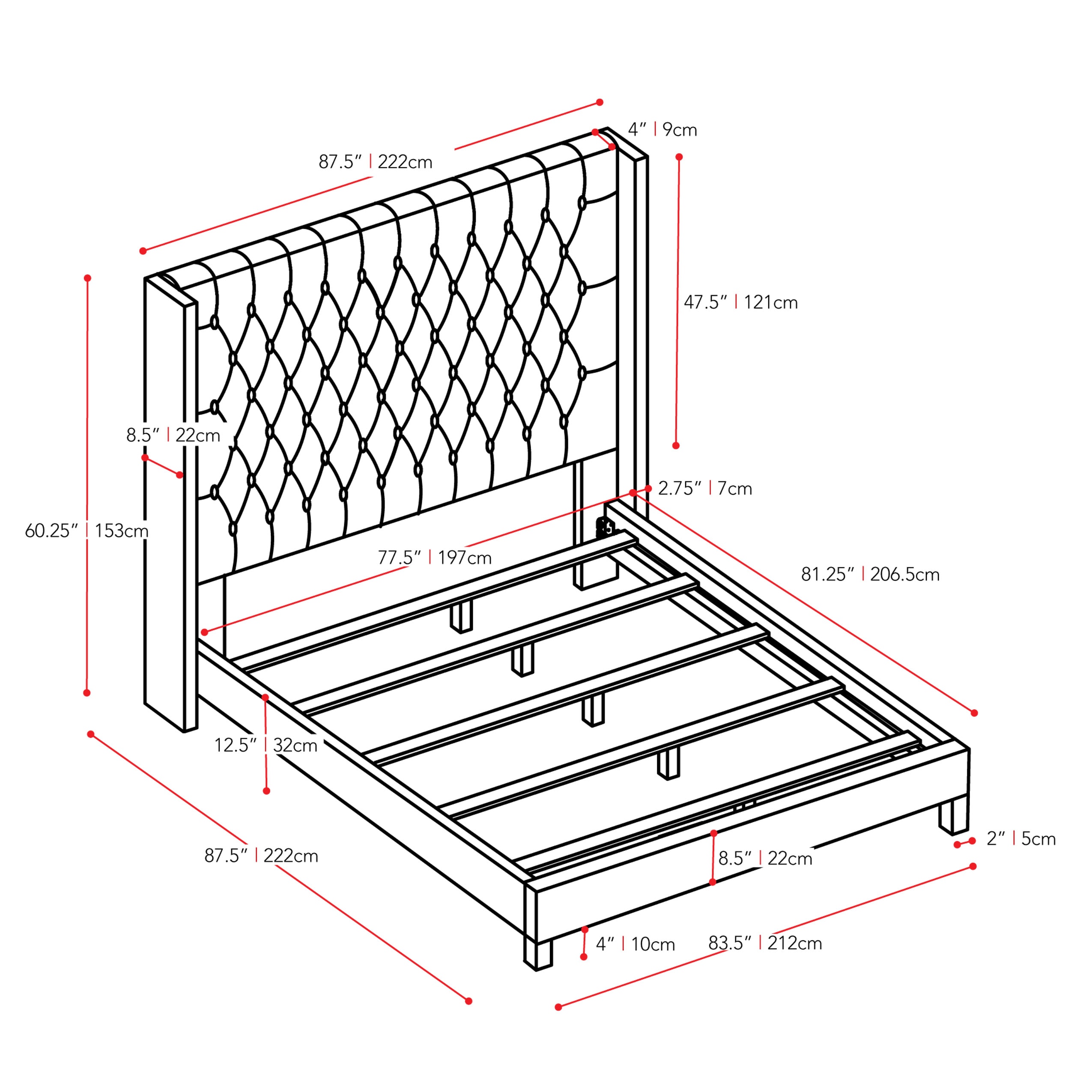 CorLiving BBT-370-K beds - View #4