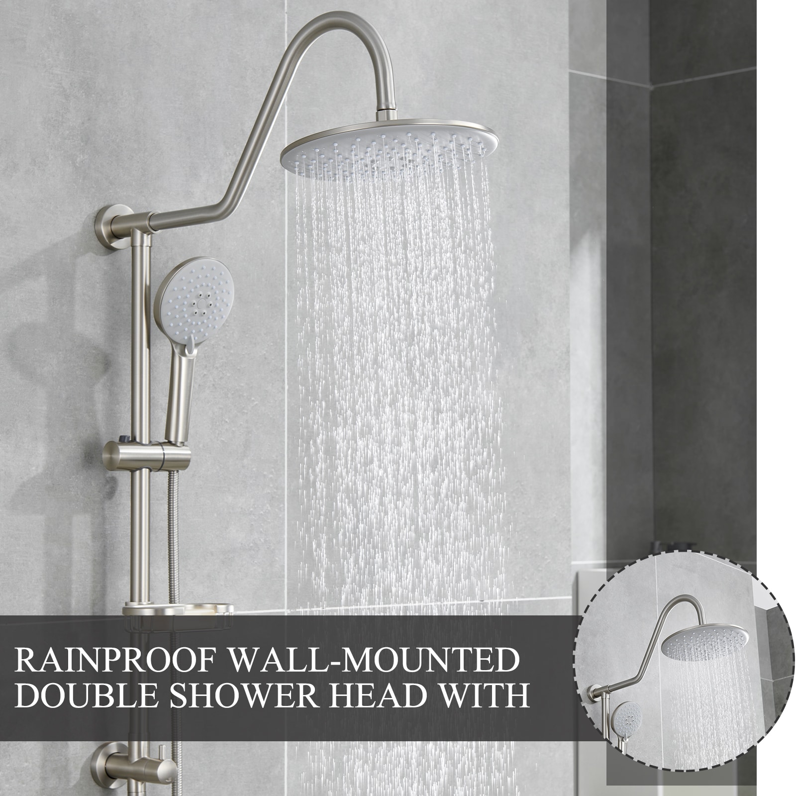 Flynama FLIS2256N Showerhead-Bar-Panels - View #10