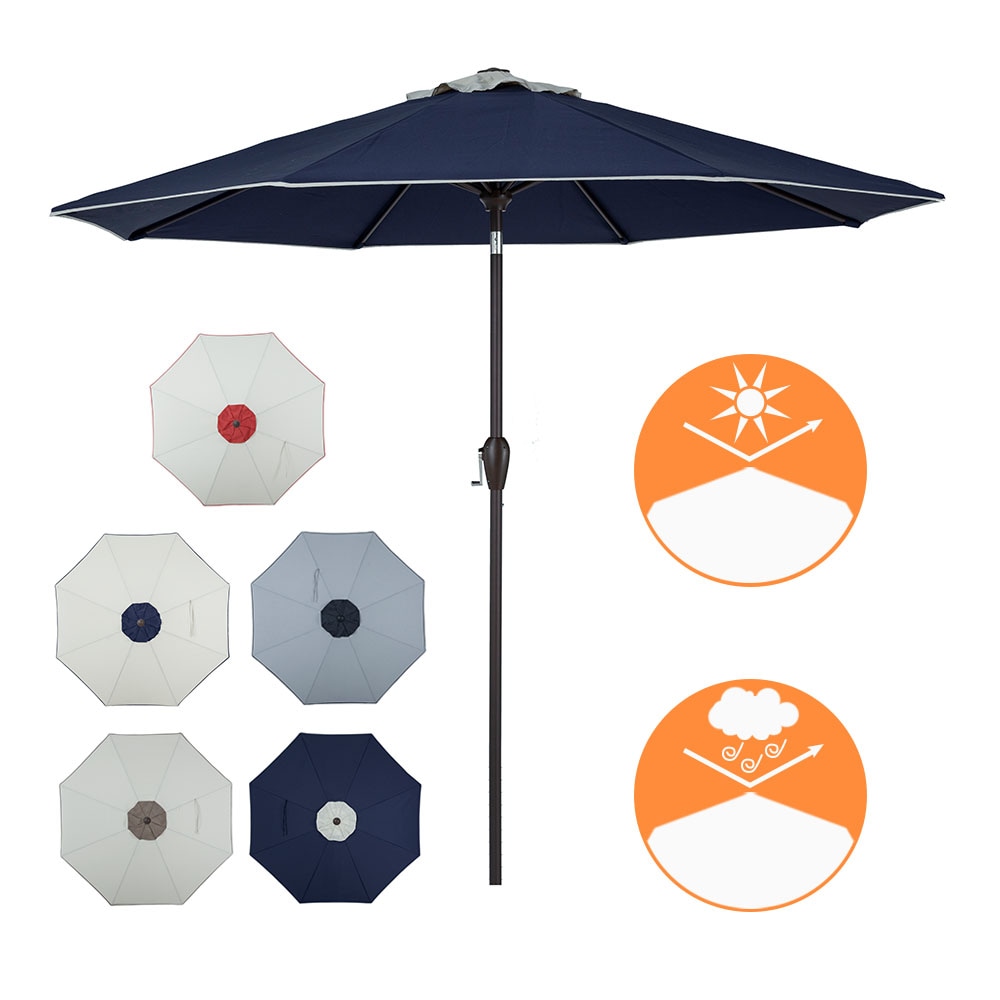 PolyTeak UMBL-9FT-NVB Umbrellas-2 - View #6
