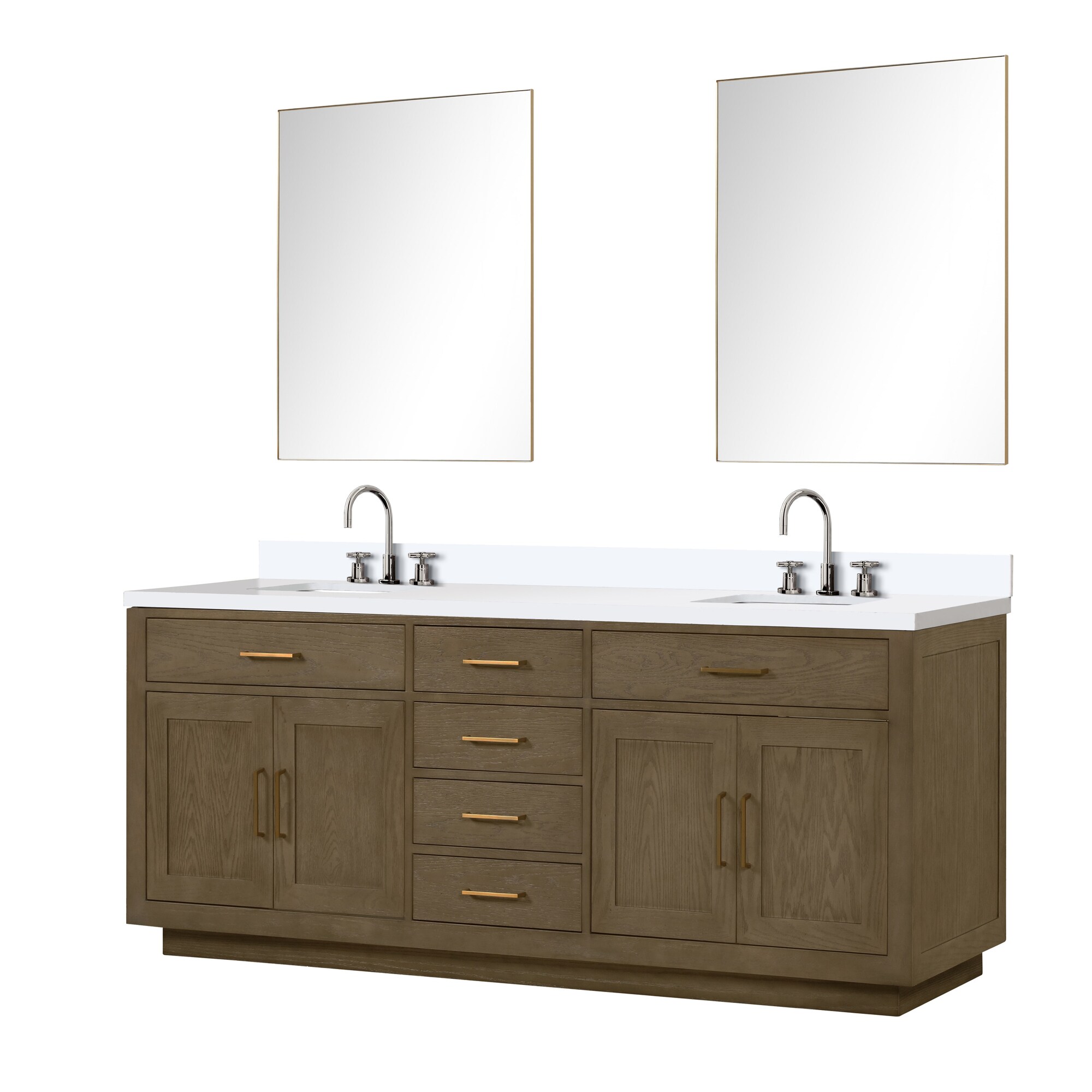 Lexora LVGI84DR211 Bath-Vanity-Combo - View #2