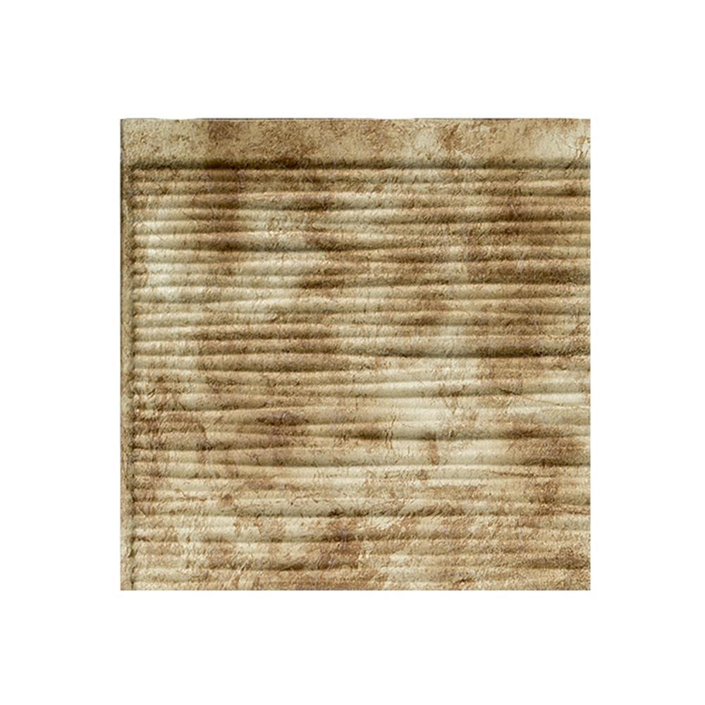 Fasade X4217 6-in x 6-in Bermuda Bronze Backsplash Panels