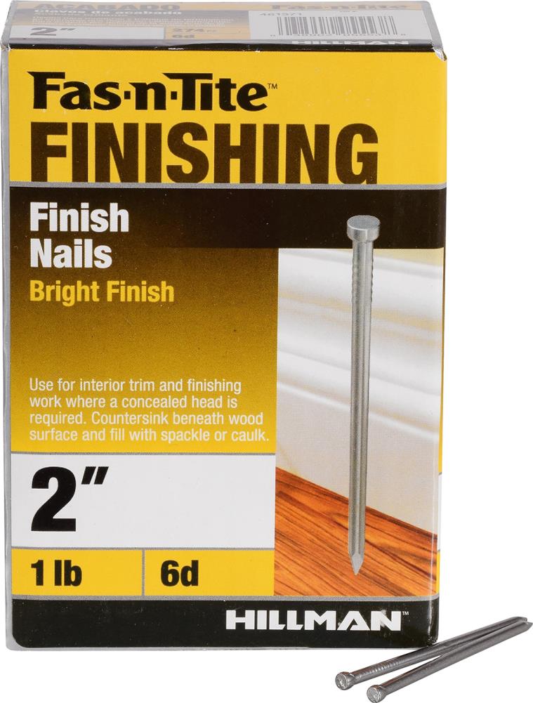 Armstrong Ceilings 1-1/4-in 14-Gauge Chrome Steel Finish Nails at Lowes.com