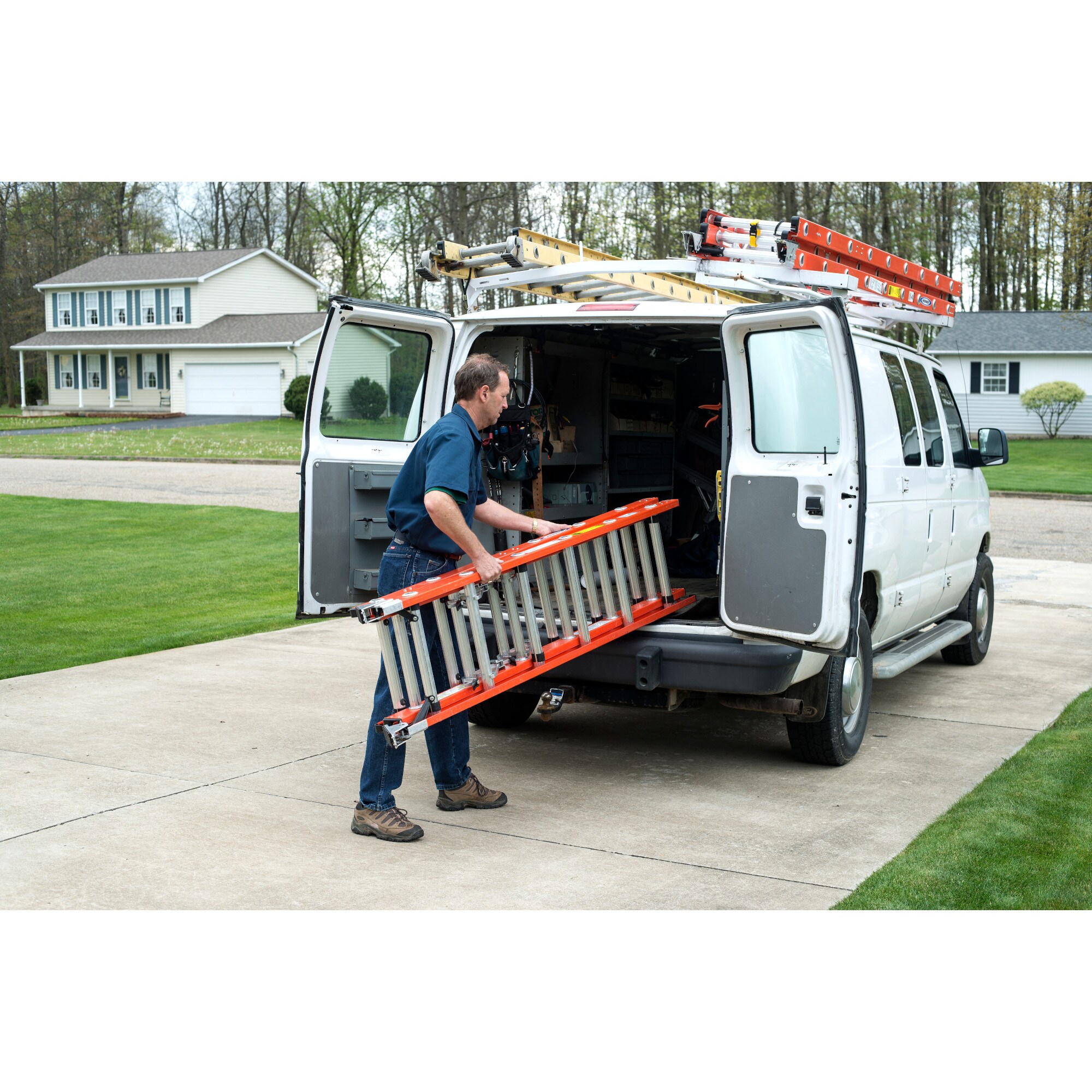 Werner D6232-3 Extension-Ladders - View #19
