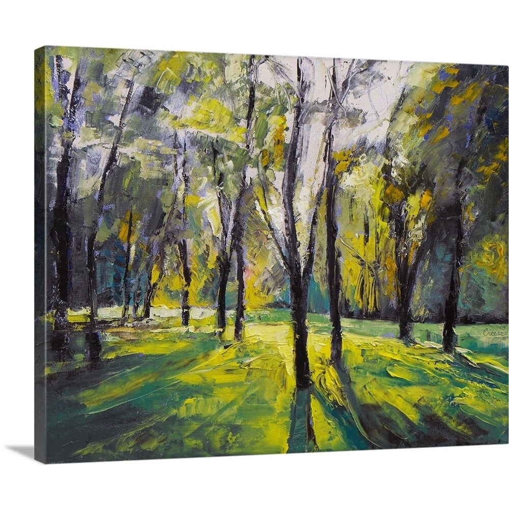 GreatBigCanvas Pontefract Park At Sunset Michael Creese 24-in H x 30-in ...