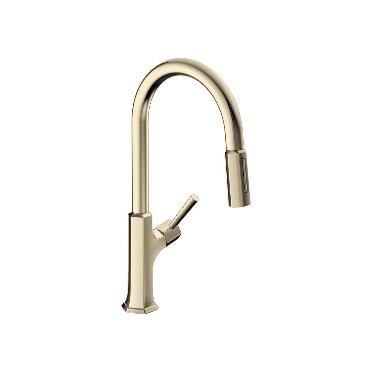 Hansgrohe Polished Nickel Single Handle Pull-down Kitchen Faucet