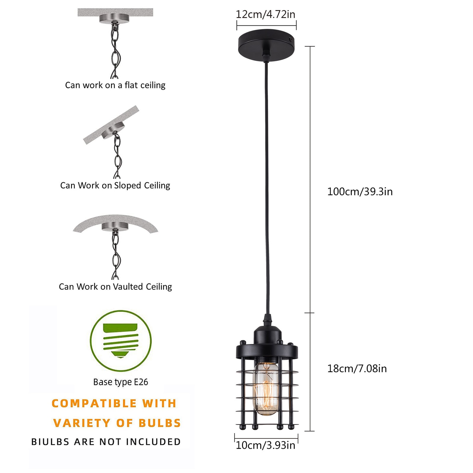 Oukaning HG-HCX261-938US Pendant-Lights - View #4