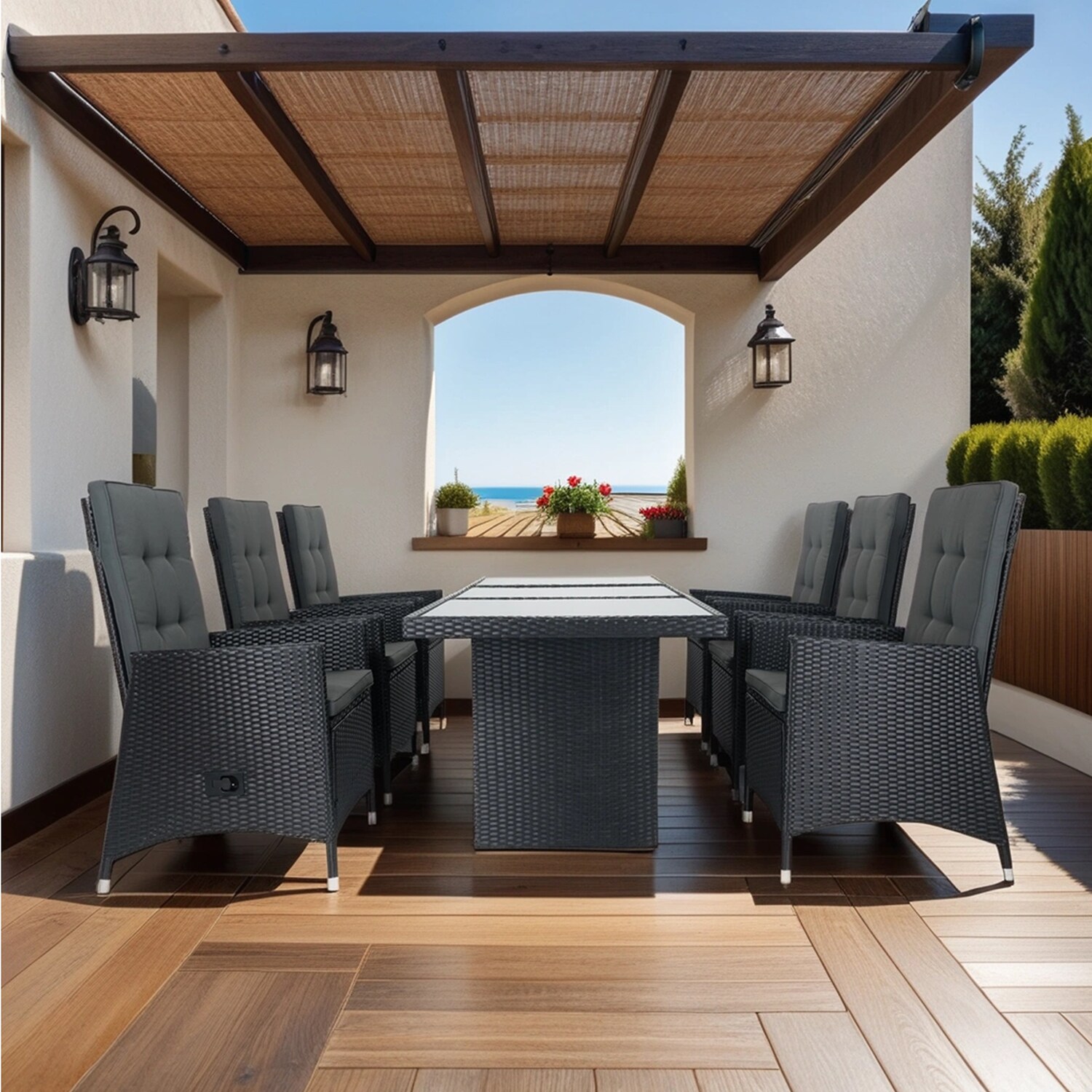 Bybafun YA0200045 Patio-Dining-Sets - View #4