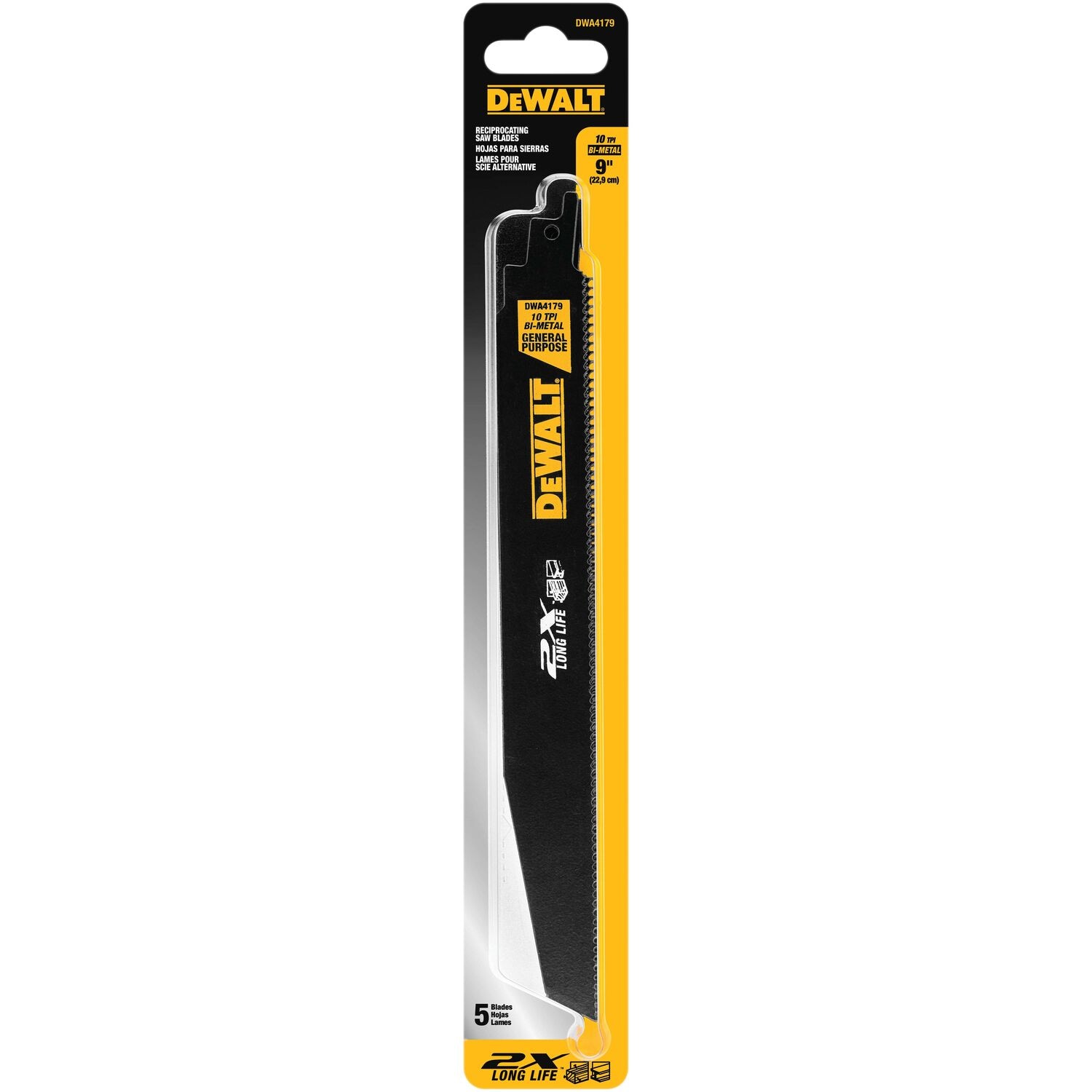 DEWALT DWA4179 Reciprocating-Saw-Blades - View #3