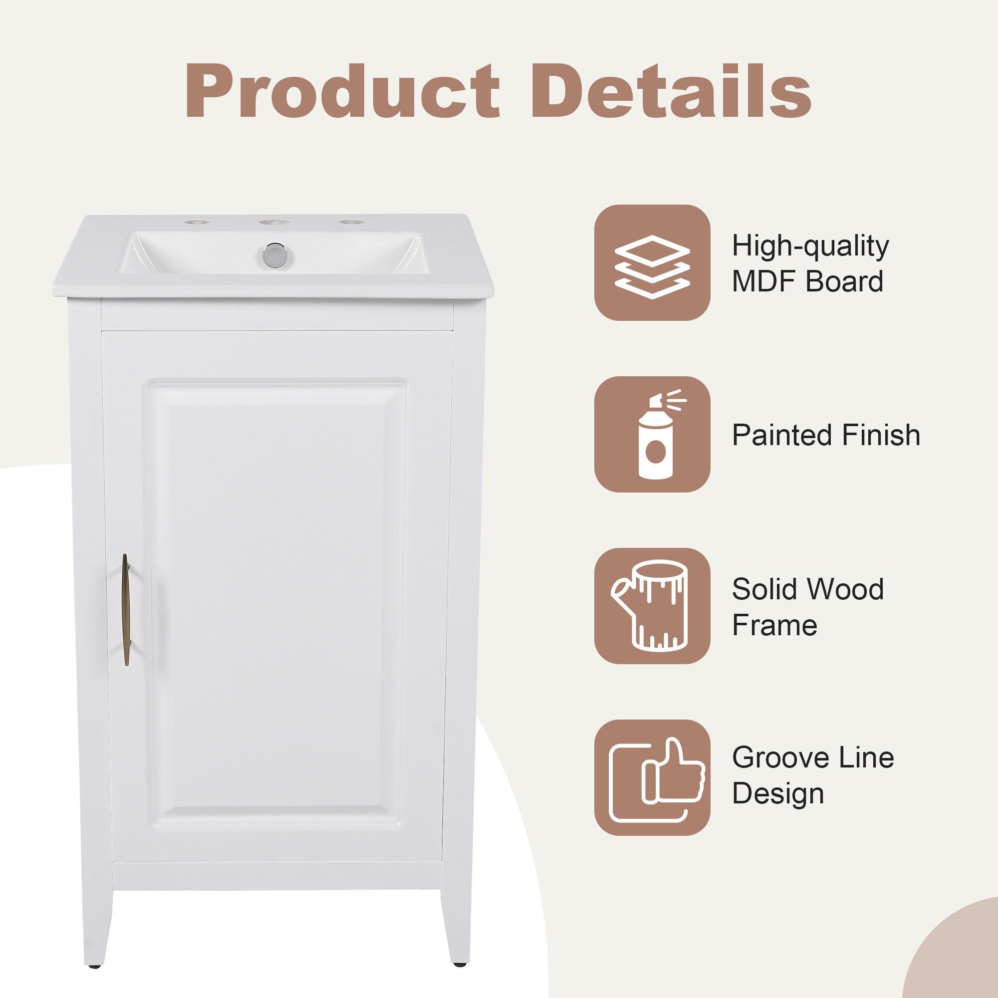 Tatayosi JJ-18643K Bath-Vanity-Combo - View #4