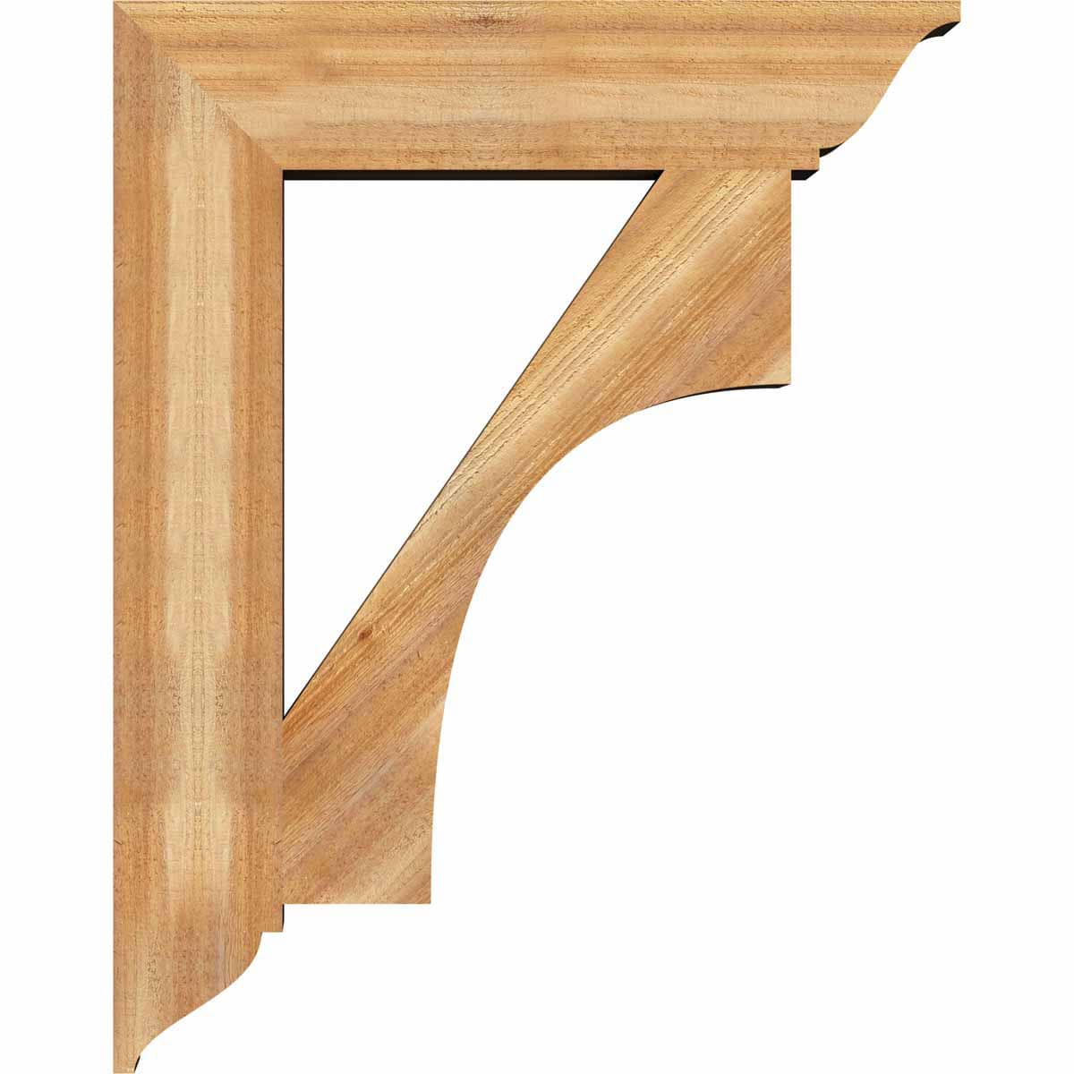 Ekena Millwork BKT06X30X38WTL01RWR Exterior-Brackets-Braces - View #3