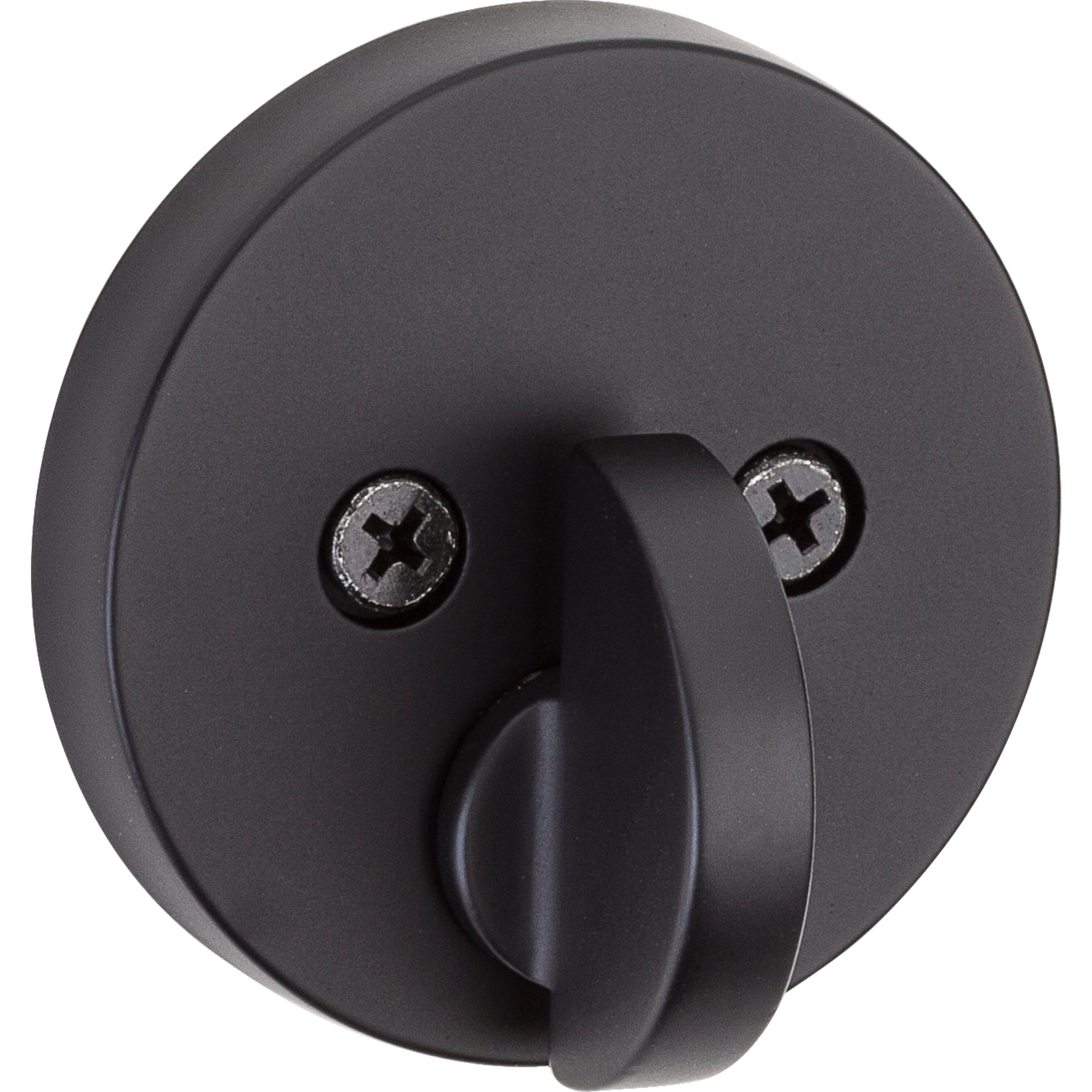Kwikset Signature Series Signatures Uptown Iron Black Single Cylinder  Deadbolt with SmartKey in the Deadbolts department at