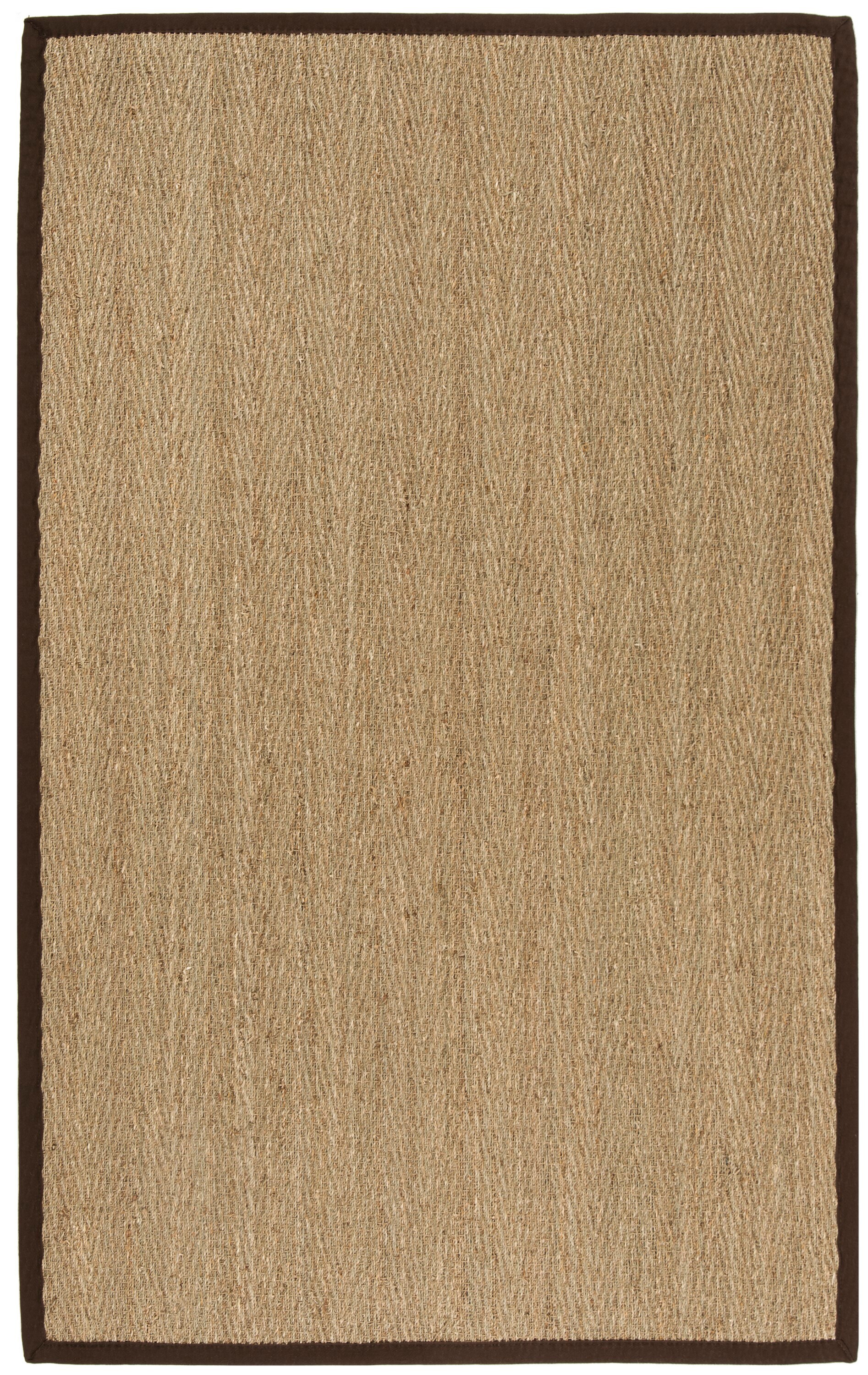 Natural Fiber Hand-knotted Gray Cotton Area Rug 4' x 6'