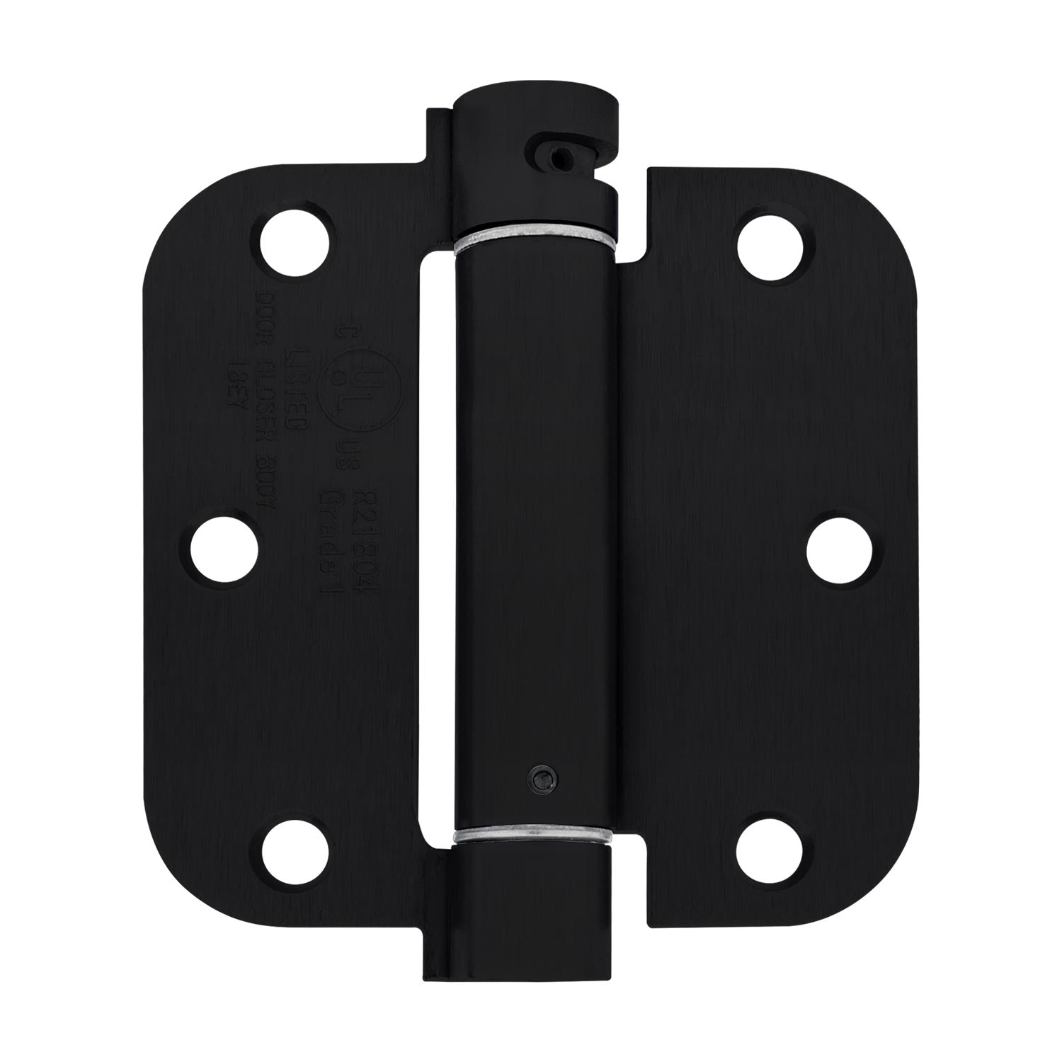 Nuk3y 3-1/2-in H x 5/8-in Radius Oil Rubbed Bronze Interior/Exterior Door Hinge