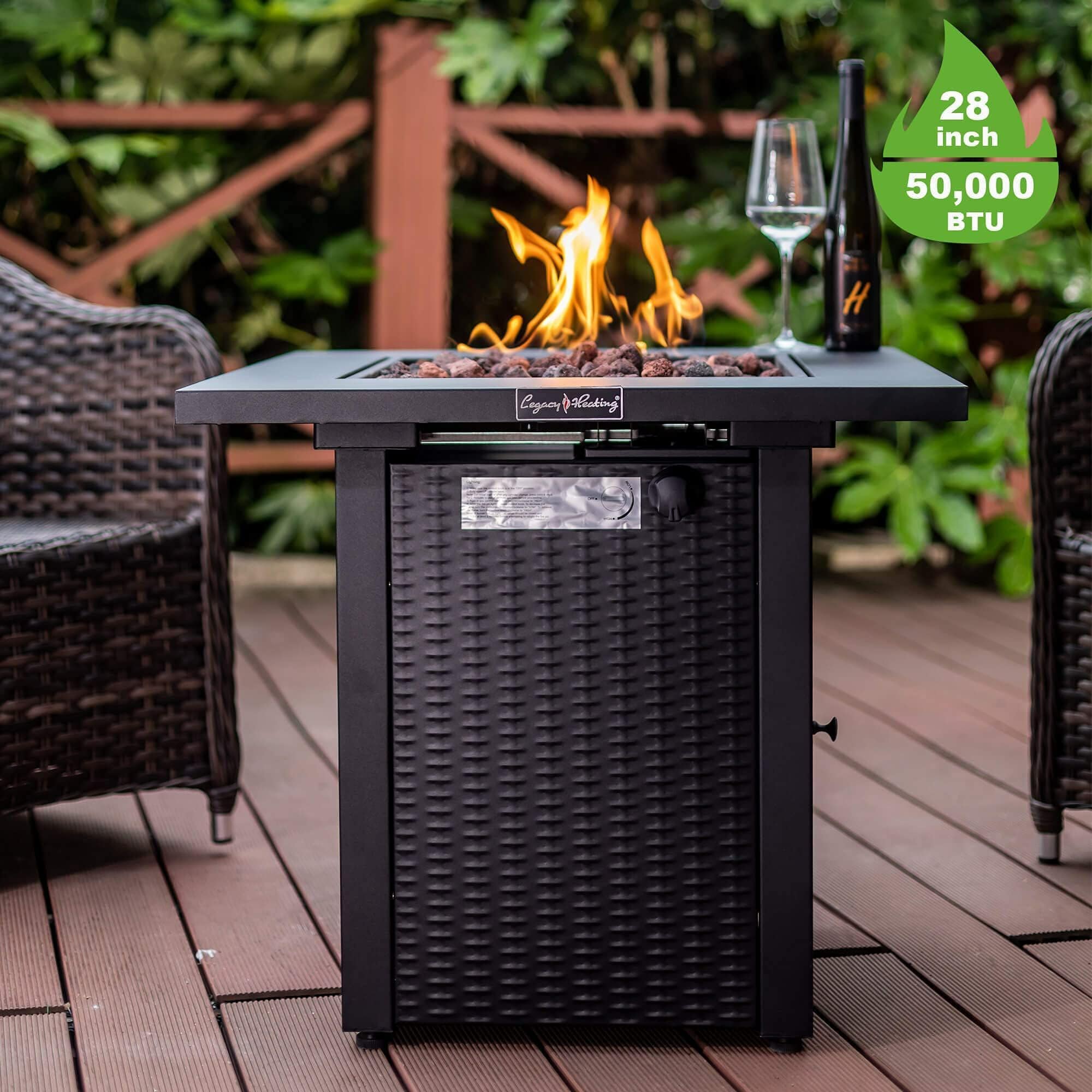 Miki Shinly HYMY-28WK-03MI Outdoor-Gas-Firepits - View #7