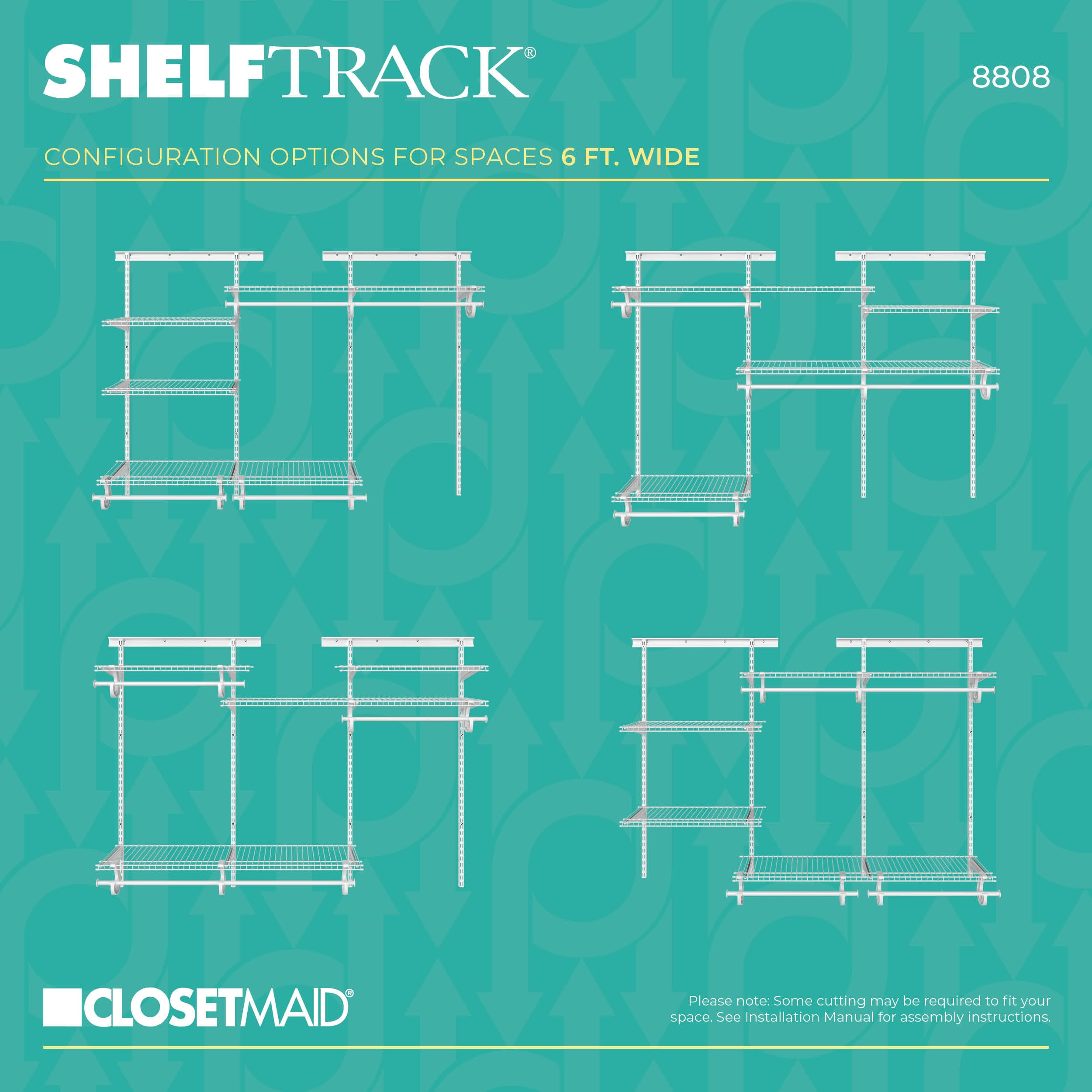ClosetMaid 8808 Wire-Closet-Kits - View #5