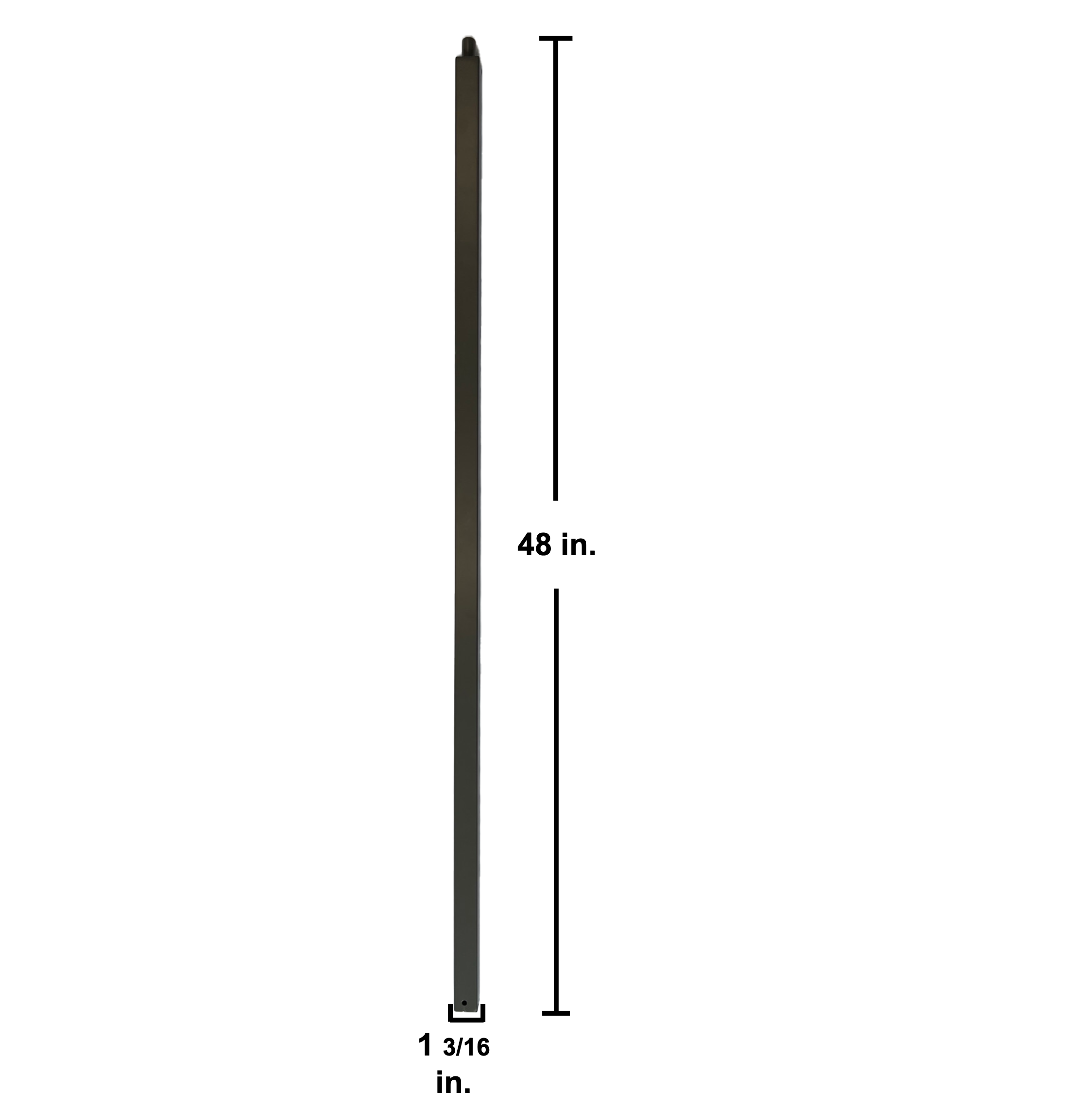 Atlas Stair Parts NW122110AG Interior-Stairpart-Newel-Posts - View #4