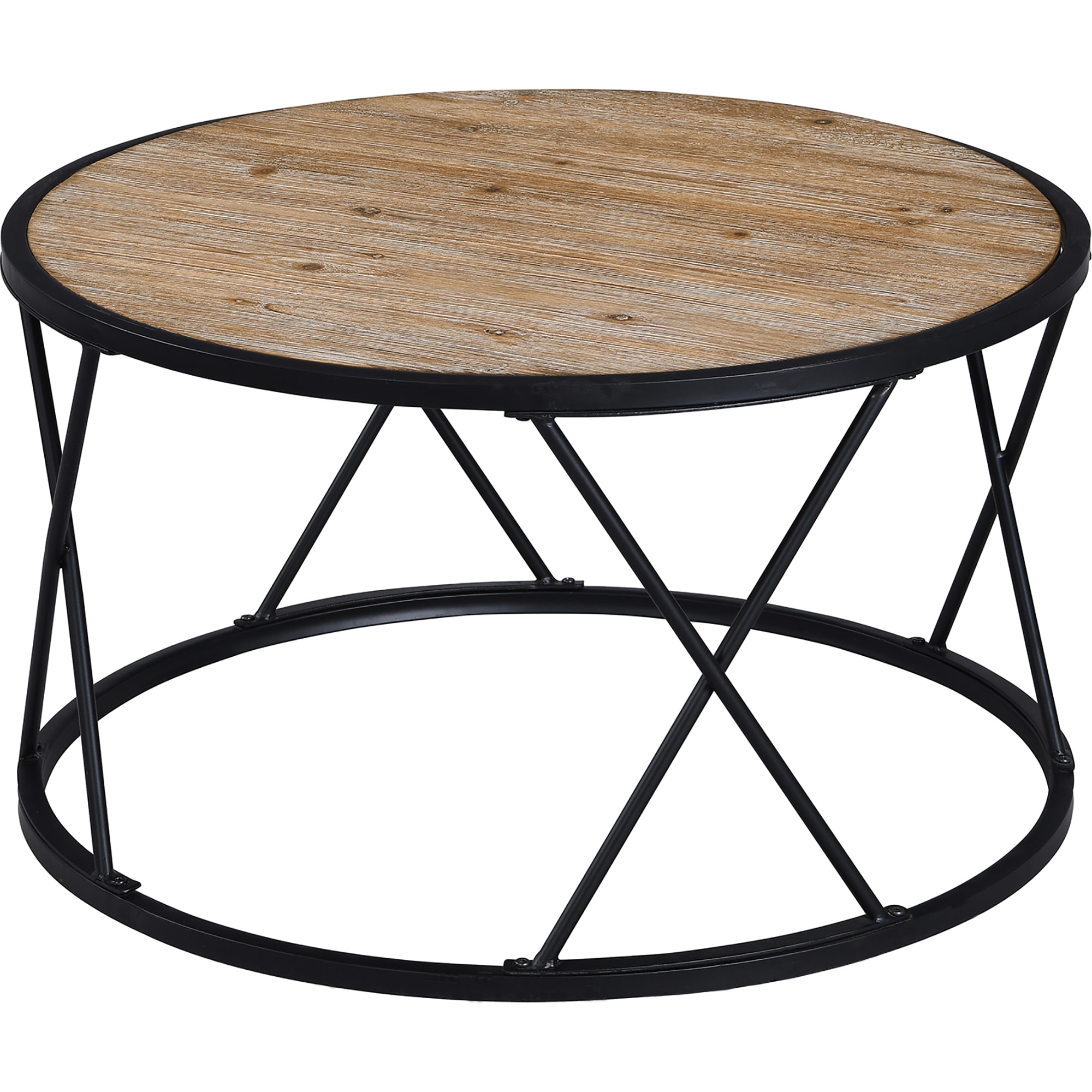 FirsTime 70180 Wood Fir Wood Farmhouse Coffee Table