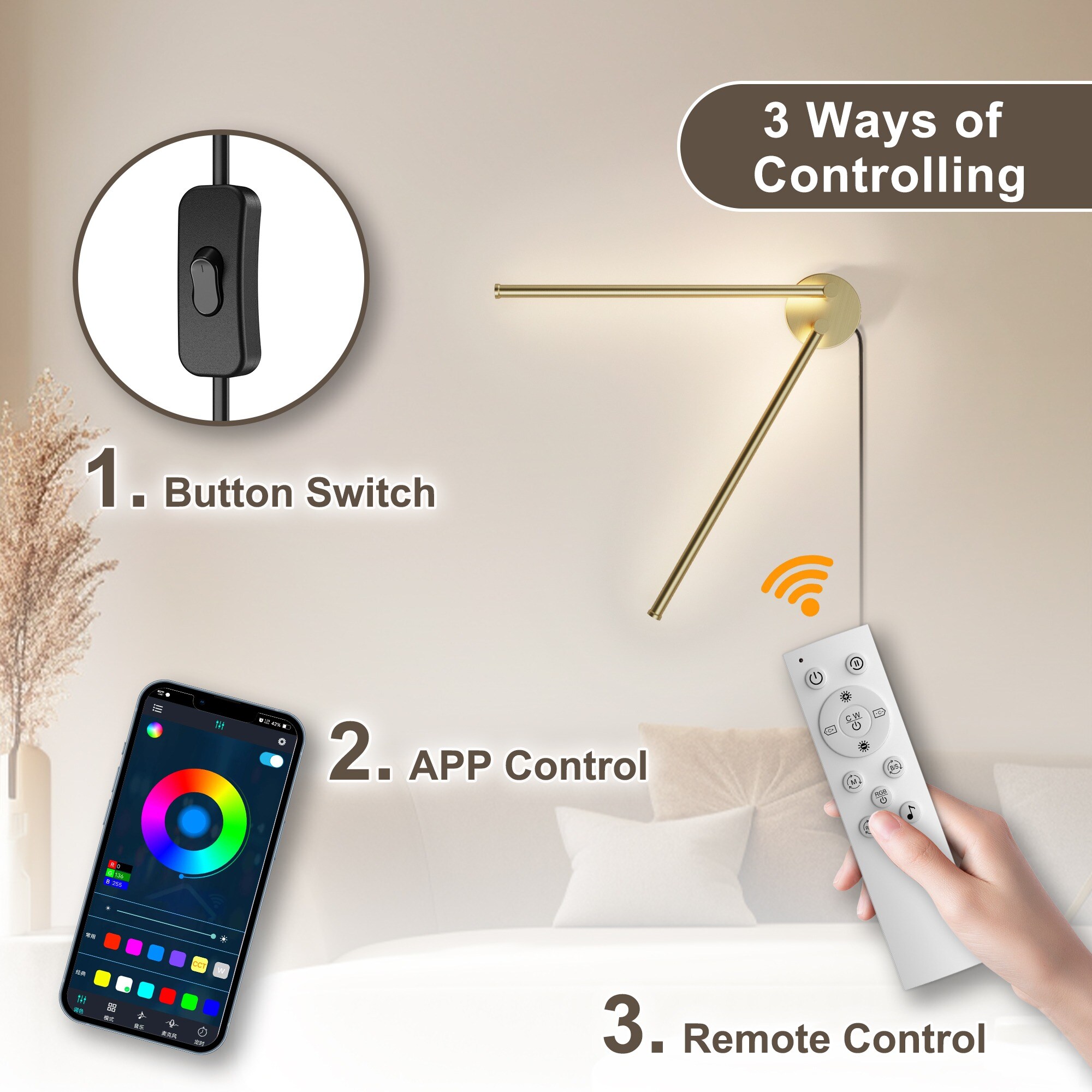 PAIHOME LS-4004-DLGD-3P b090000 - View #3