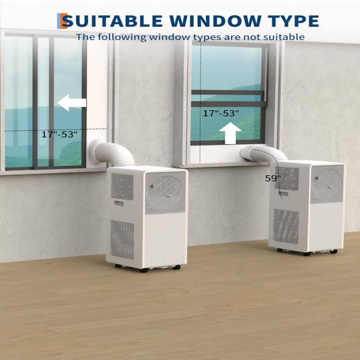 Qeetex LSHQQPHK-337LYPLW Portable-Air-Conditioners - View #5