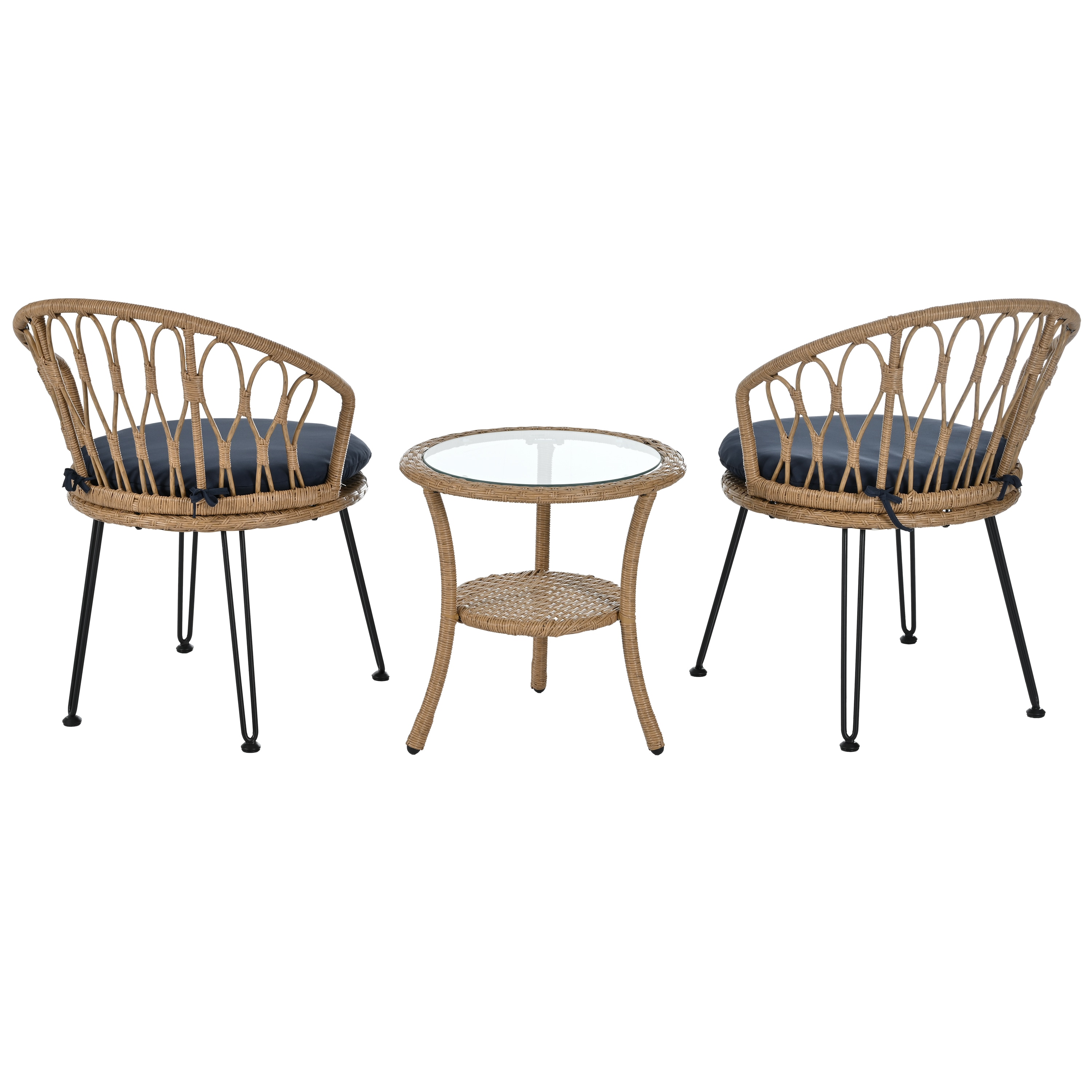 ModernLuxe L-N711P256422V Patio-Conversation-Sets - View #9