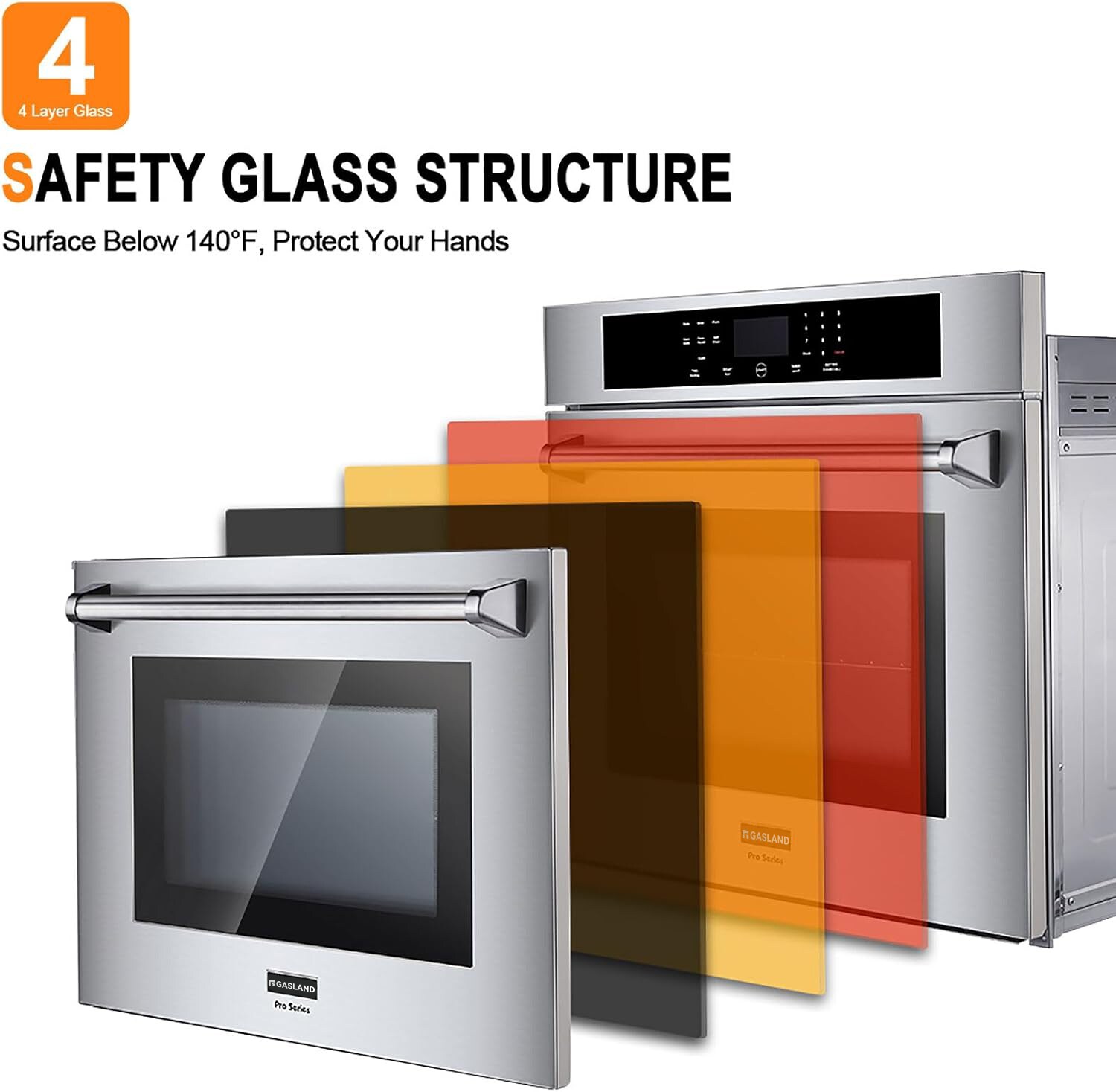 GASLAND ES778TS Swall-Elec-Oven - View #6