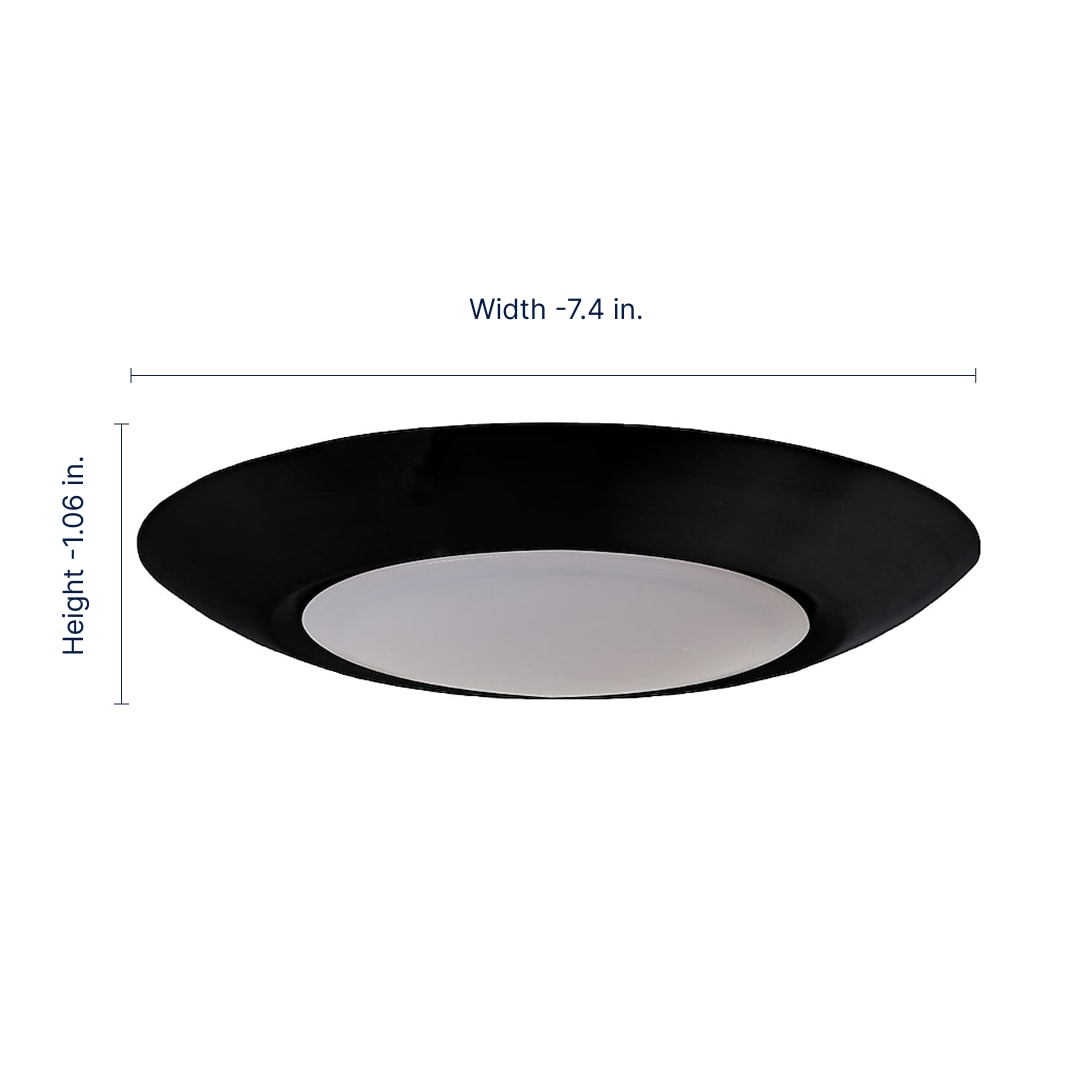 Craftmade X9007-FB-LED flushmounts - View #2