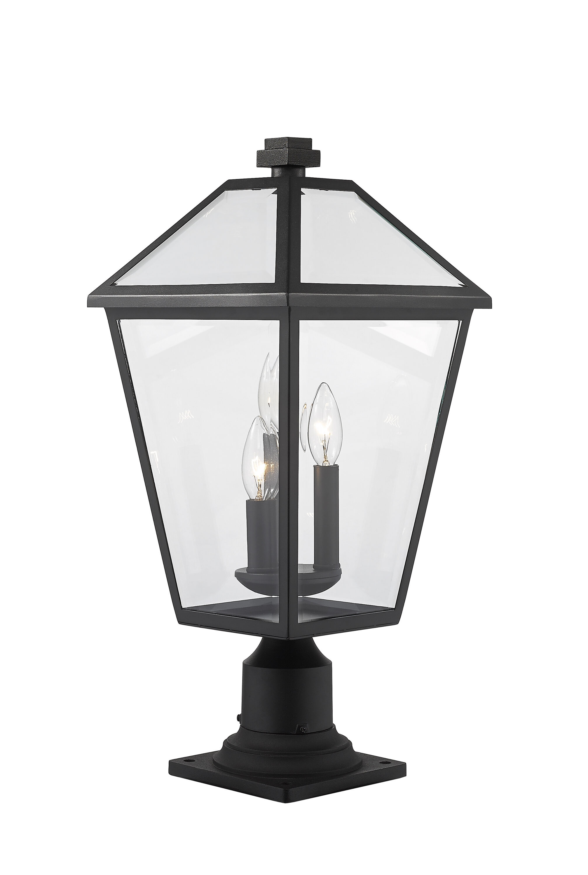 Z-Lite 579PHBR-533PM-BK Post-Lights - View #4