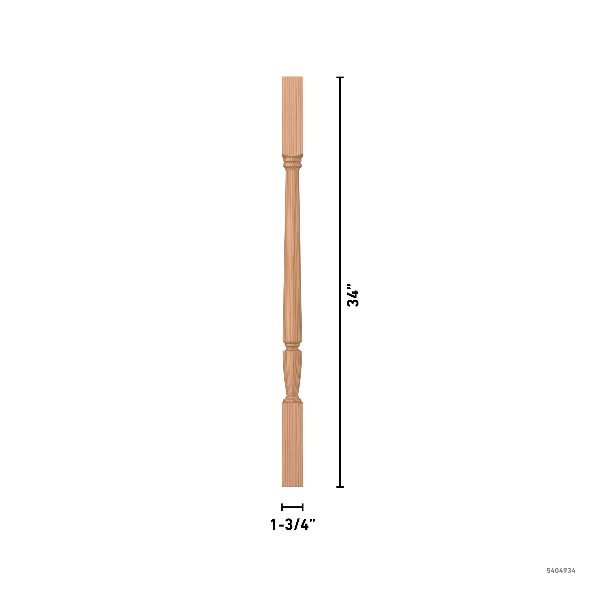 L.J. Smith Stair Systems LJP-2005-AL 34 Interior-Stairpart-Balusters - View #4