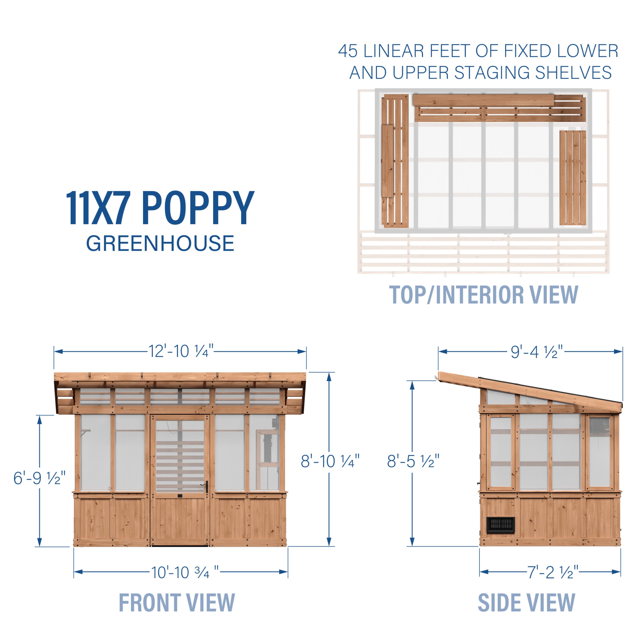 Backyard Discovery 2404106COM greenhouses - View #3