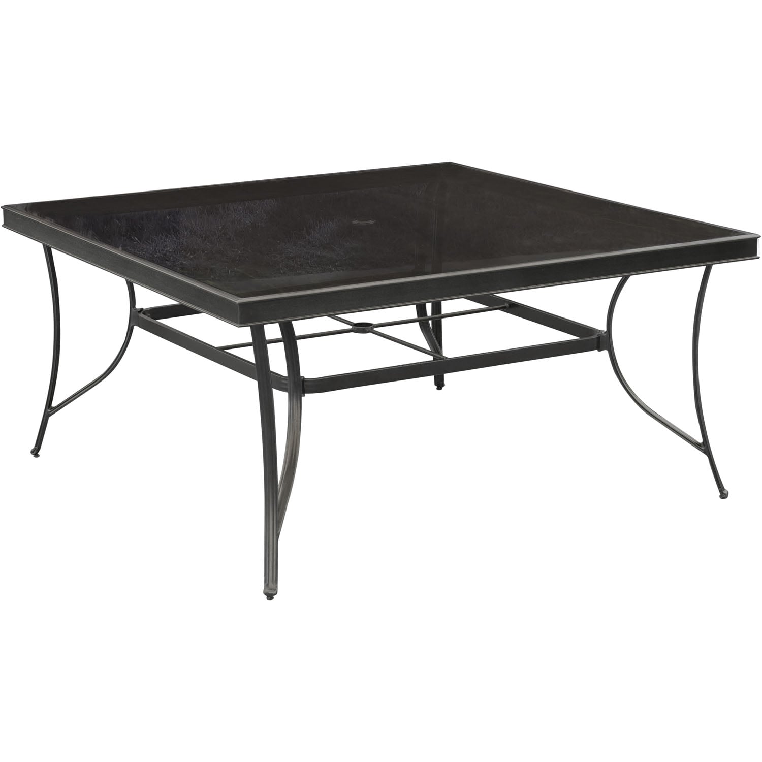 Traditions 9-Piece Bronze Aluminum Outdoor Dining Set with Tan Cushions