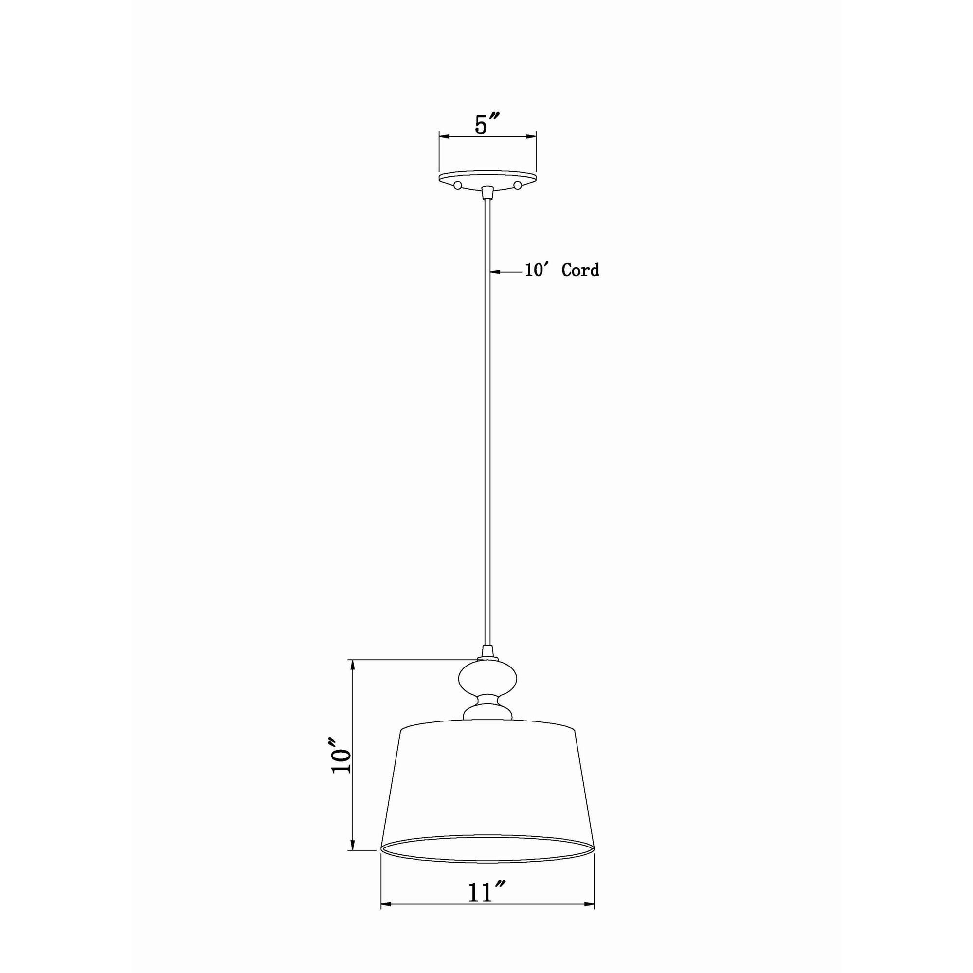 Forte Lighting 2671-01-55 Pendant-Lights - View #4