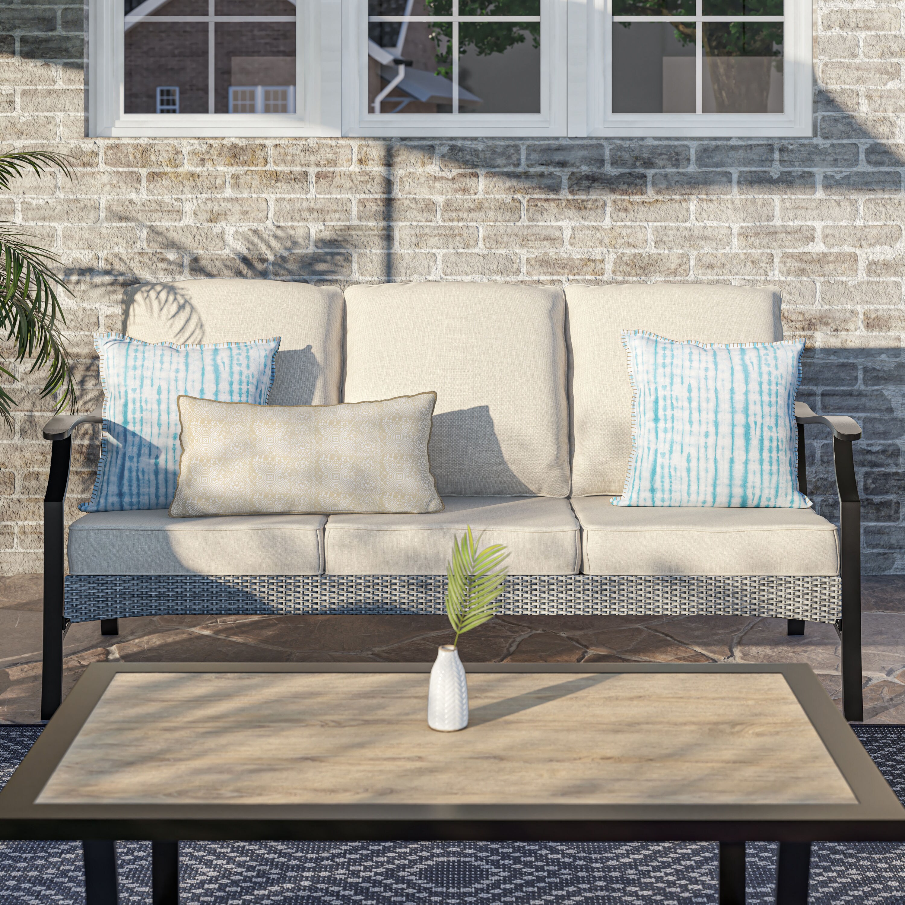 allen + roth TN0NS14B-9C8 Outdoor-Accent-Pillows - View #9