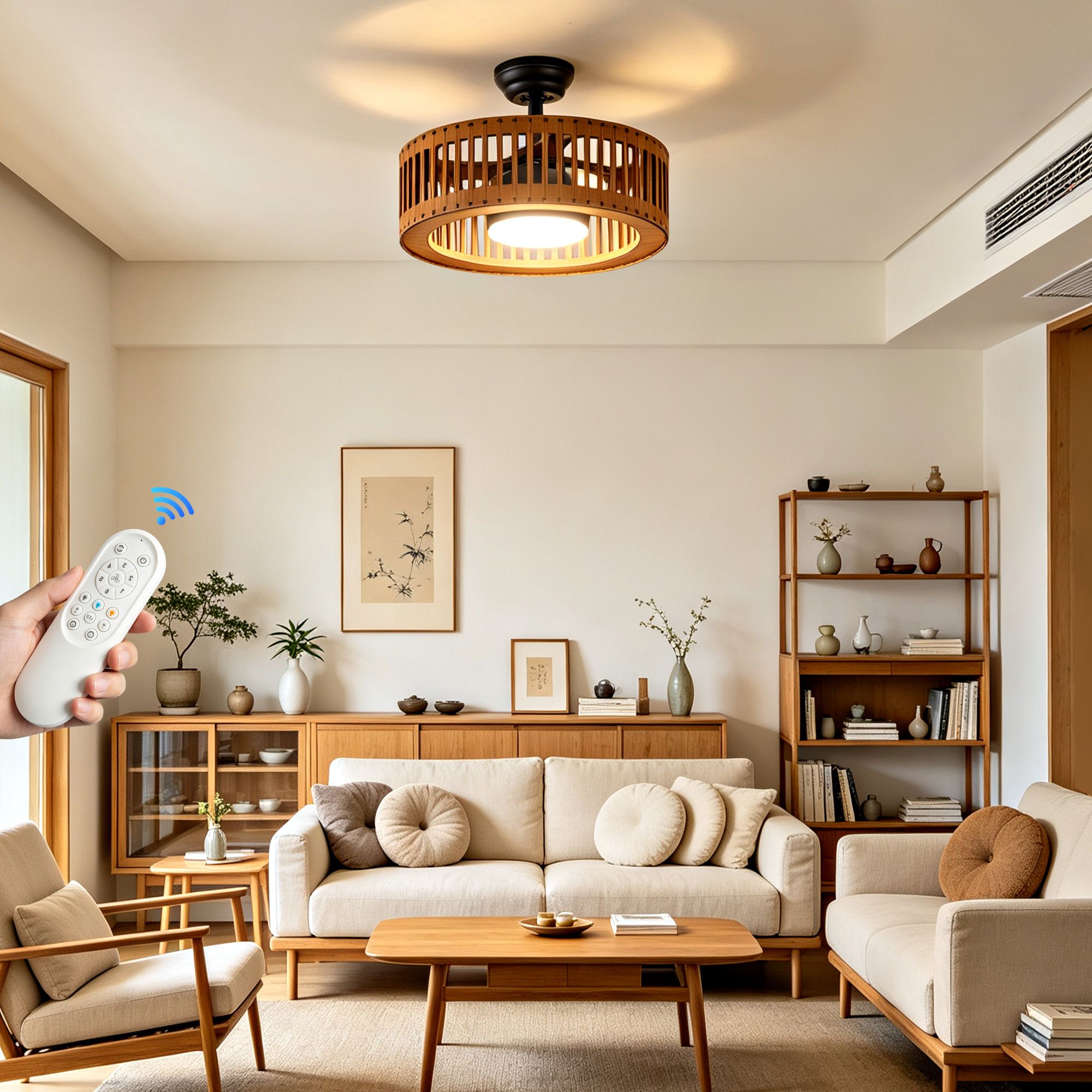 Lanmate LP-FANL-96A-W Ceiling-Fans - View #3
