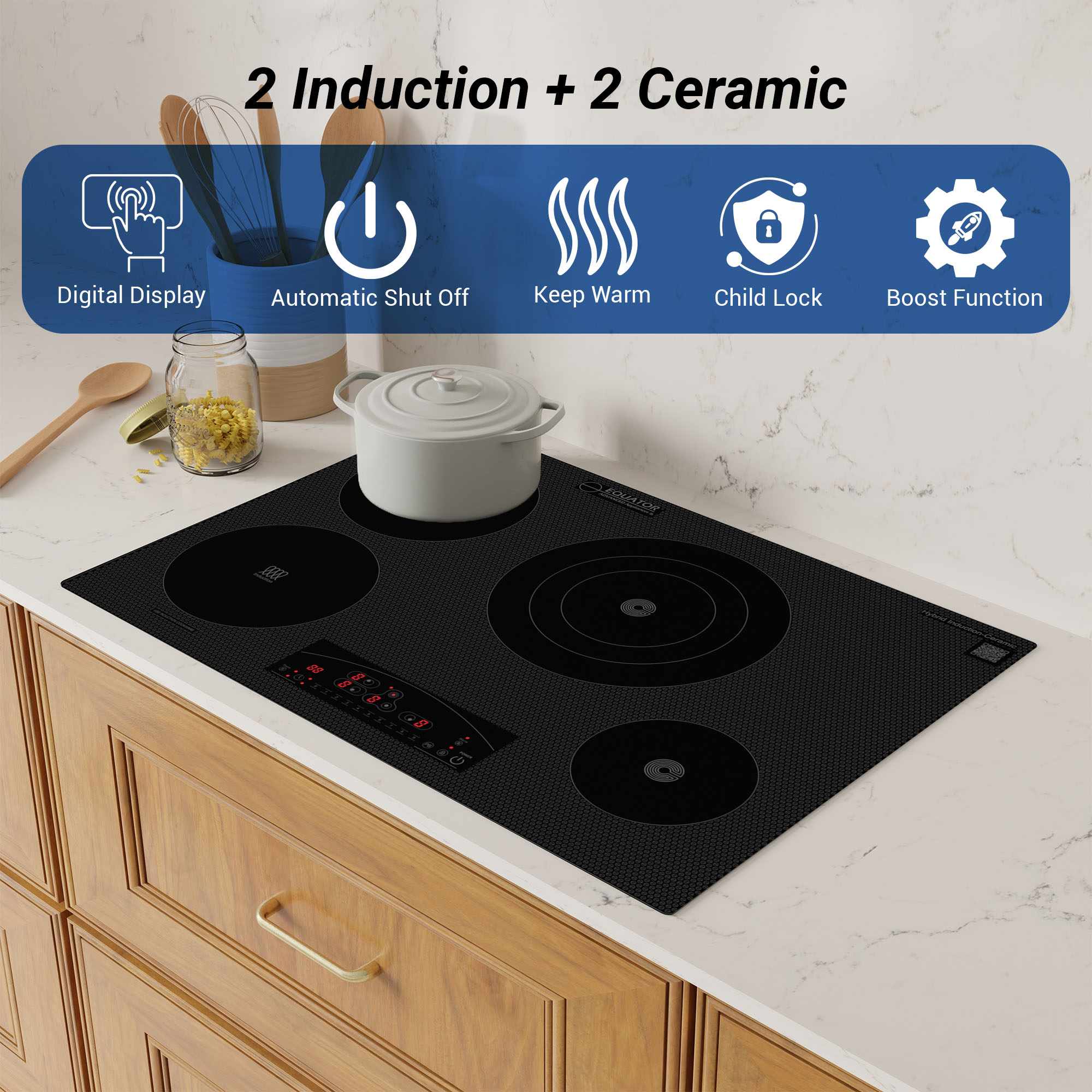 Equator Advanced Appliances EHC 30422 ED Elec-Cktp - View #3