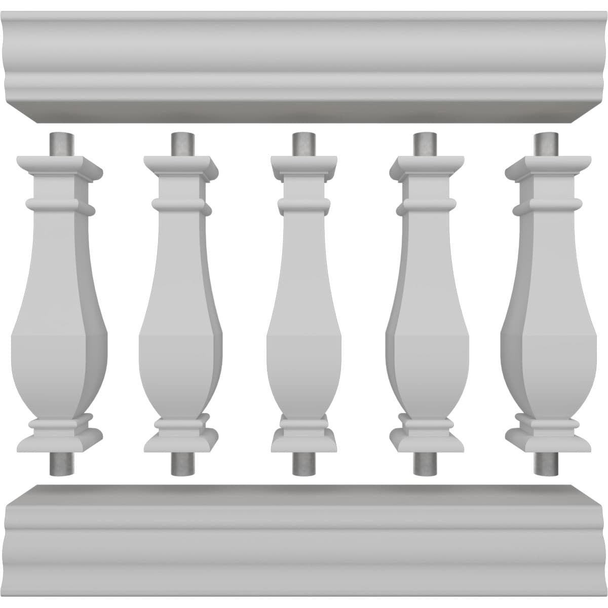 Ekena Millwork BALK32X036ACN railings - View #5
