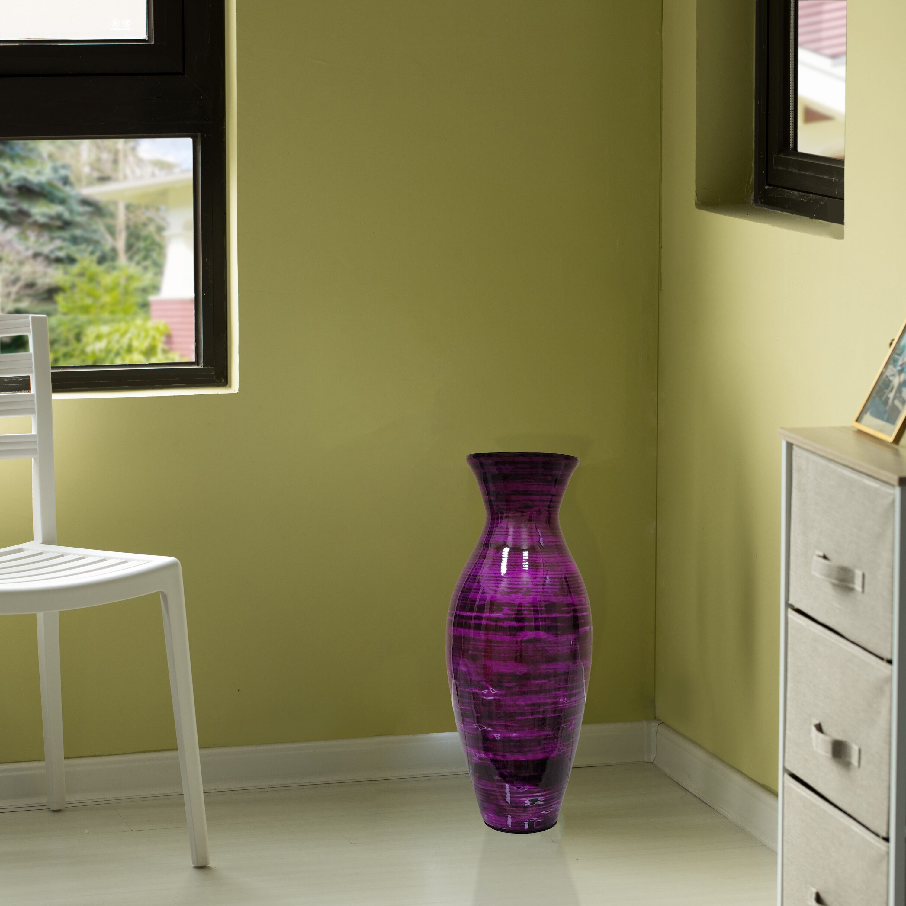 Uniquewise QI004272.PUR Decorative-Accessories - View #2