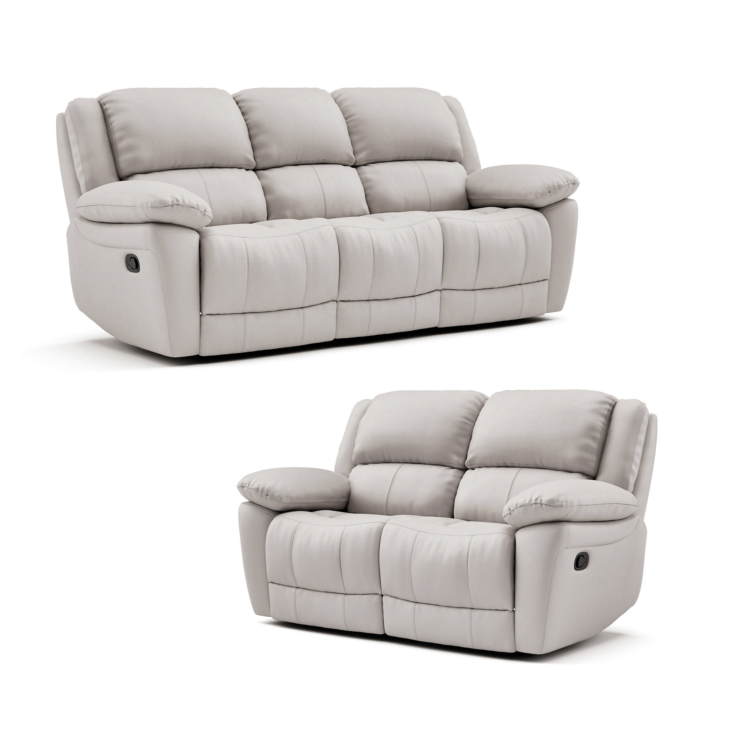 Furniture of America IDF-69003WH-2PC Living-Room-Sets - View #2