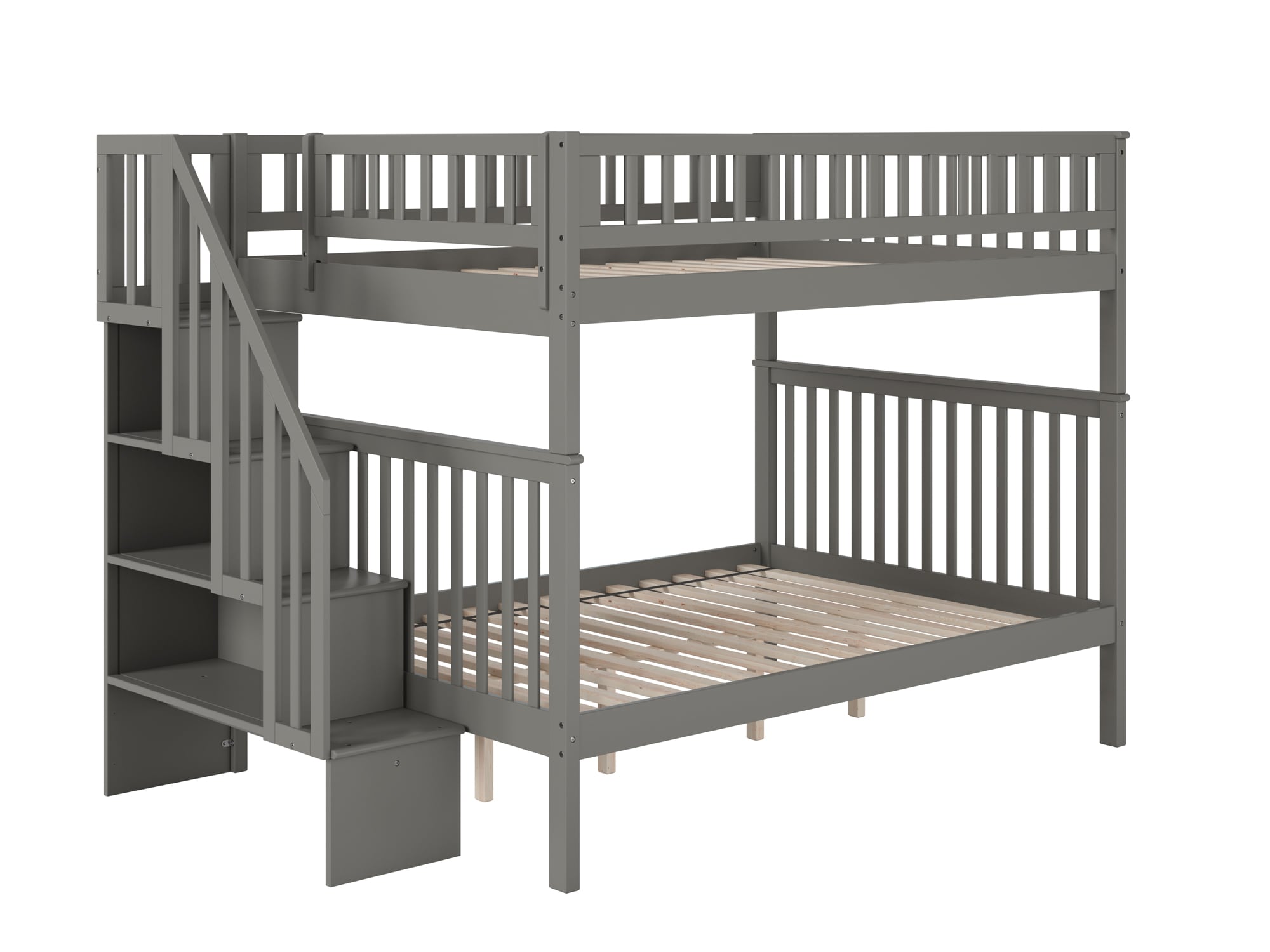 AFI Furnishings Woodland Grey Full Over Full Bunk Bed at Lowes.com