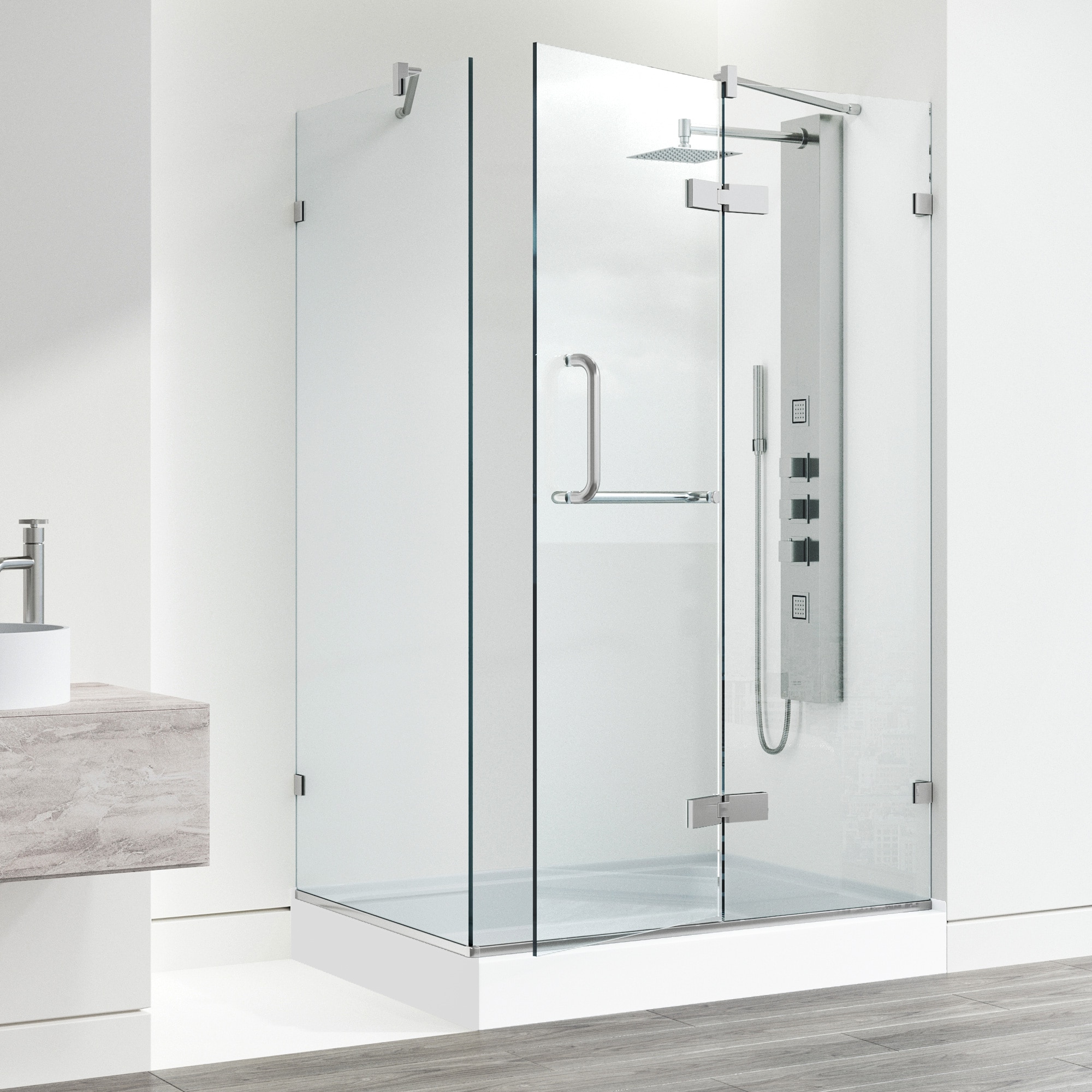 VIGO VG6011BNCL40WR Alcove-Shower-Kit - View #4