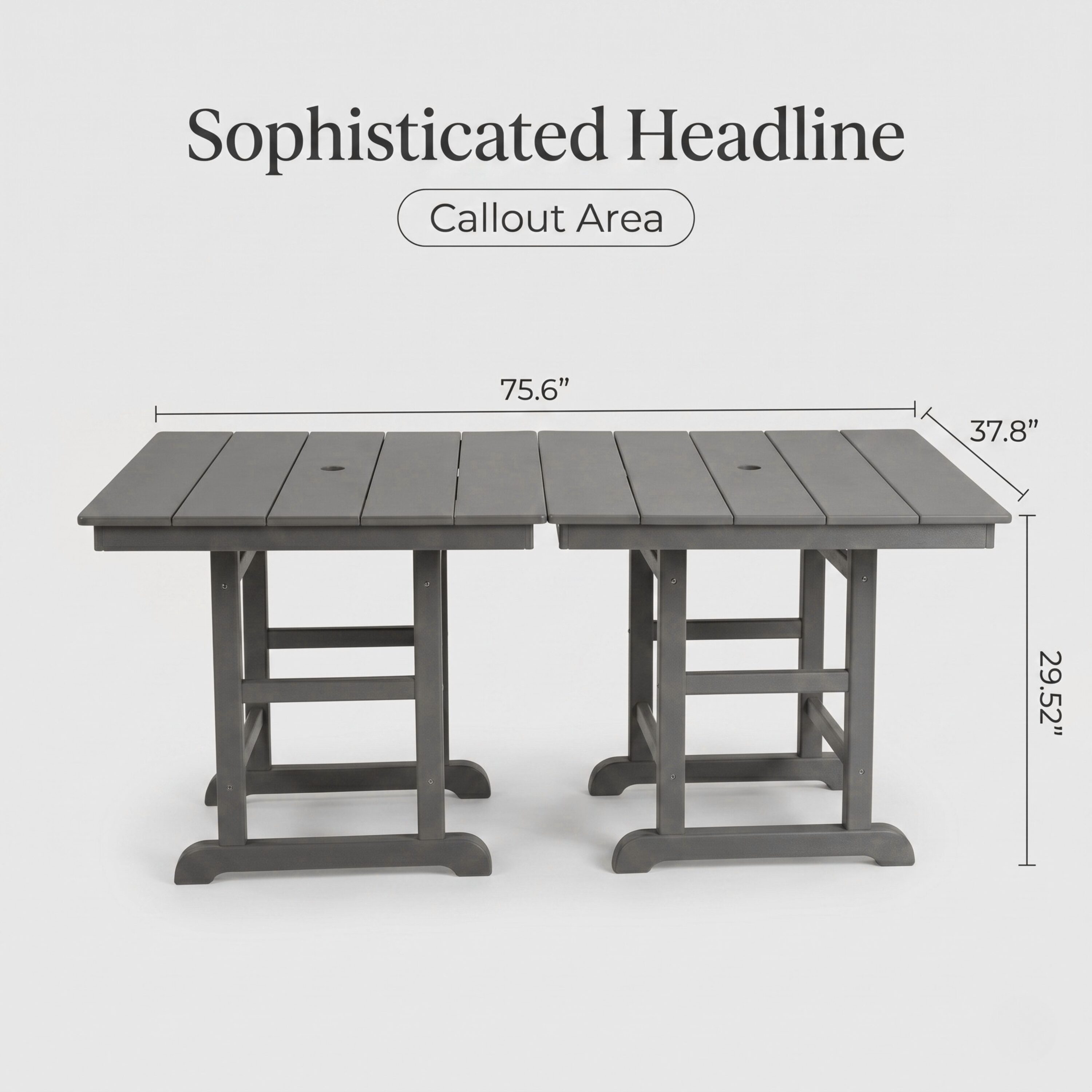 MiniEpic O-TCA-09 Patio-Tables - View #7