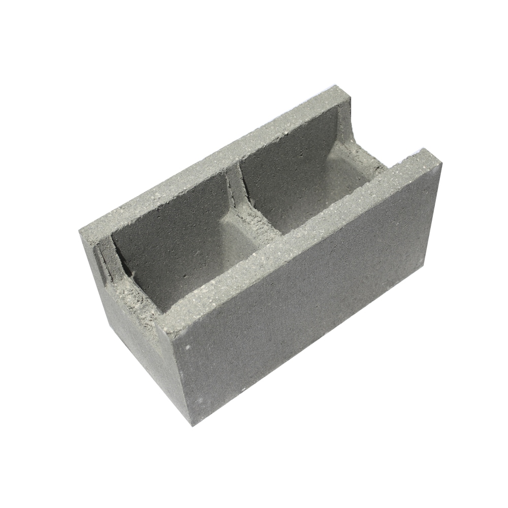 8-in W x 8-in H x 16-in L Standard Cored Concrete Block at Lowes.com