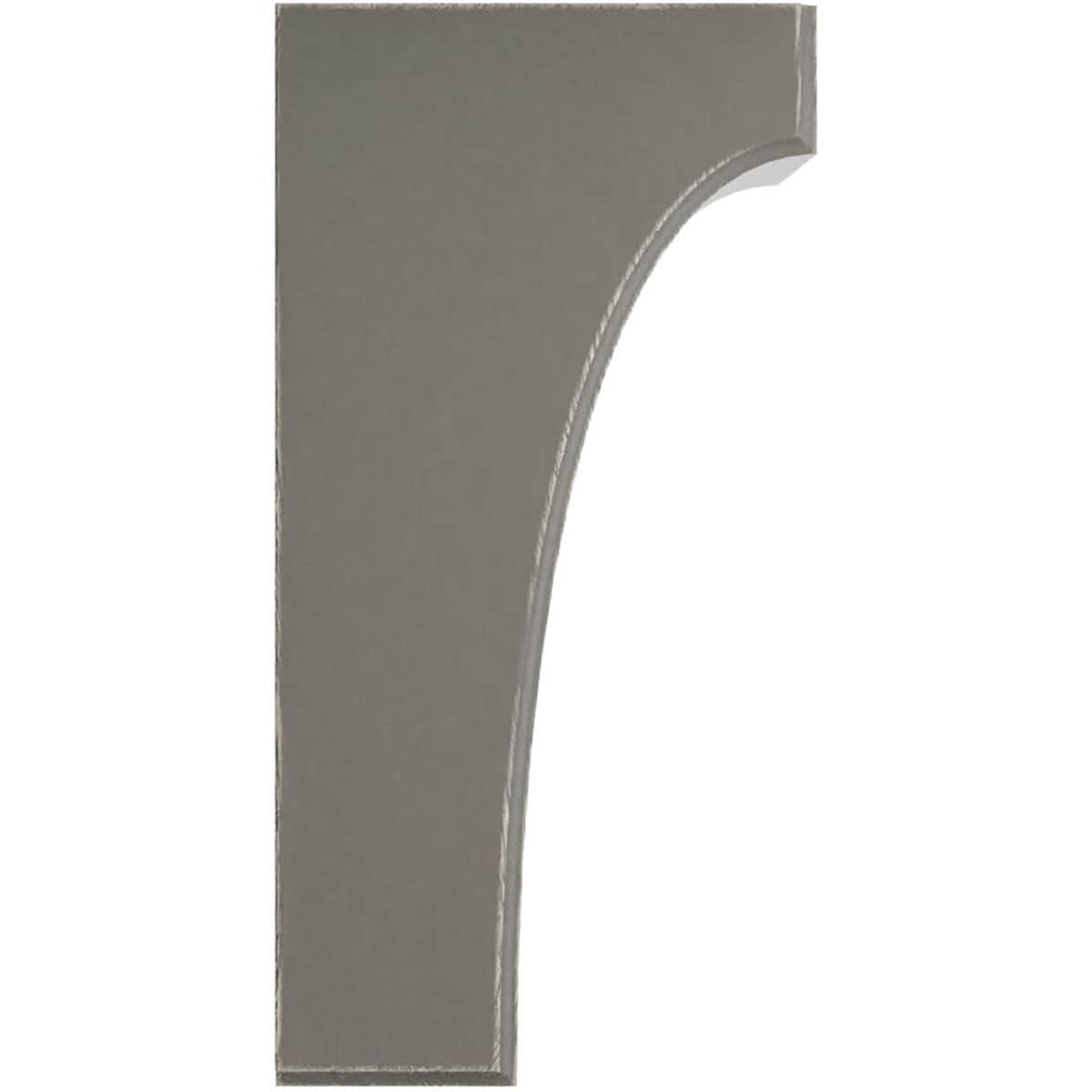 Ekena Millwork BKTWD05X06X12CVGY Exterior-Brackets-Braces - View #3