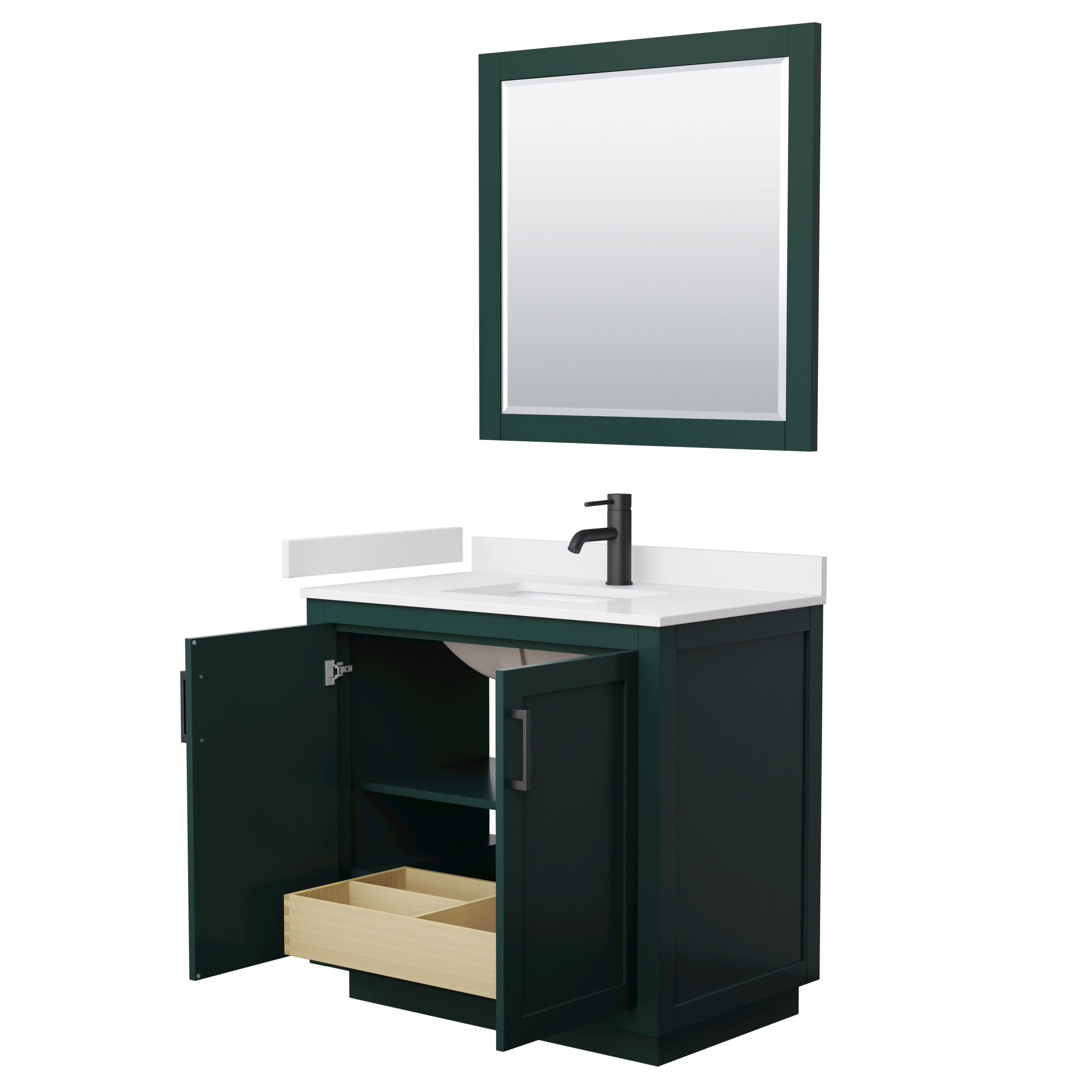 Wyndham Collection WCF292936SGKWCUNSM34 Bath-Vanity-Combo - View #3